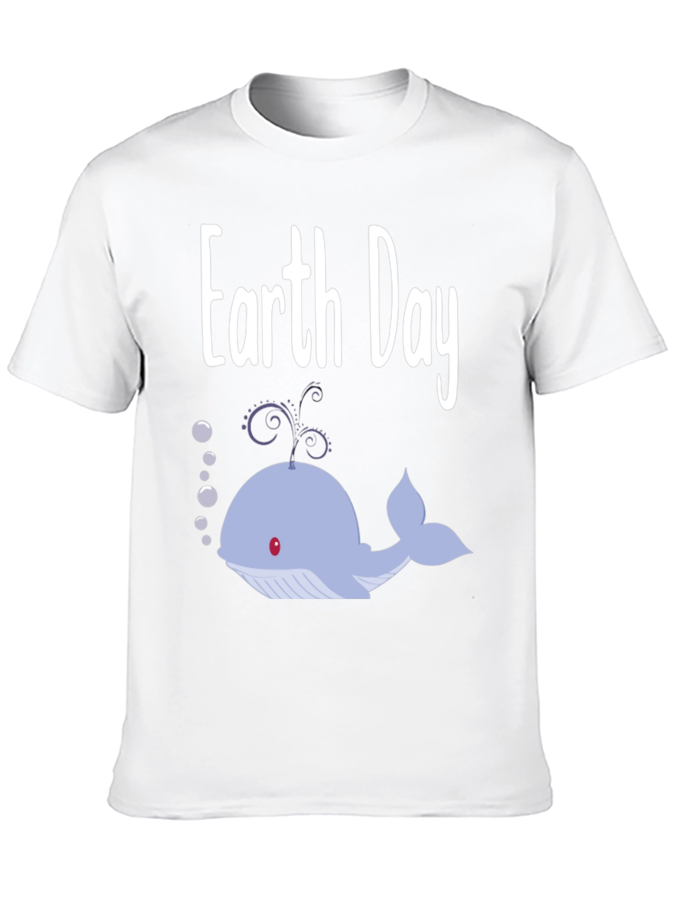 Earth Day Whale Tee - Show Your Love!