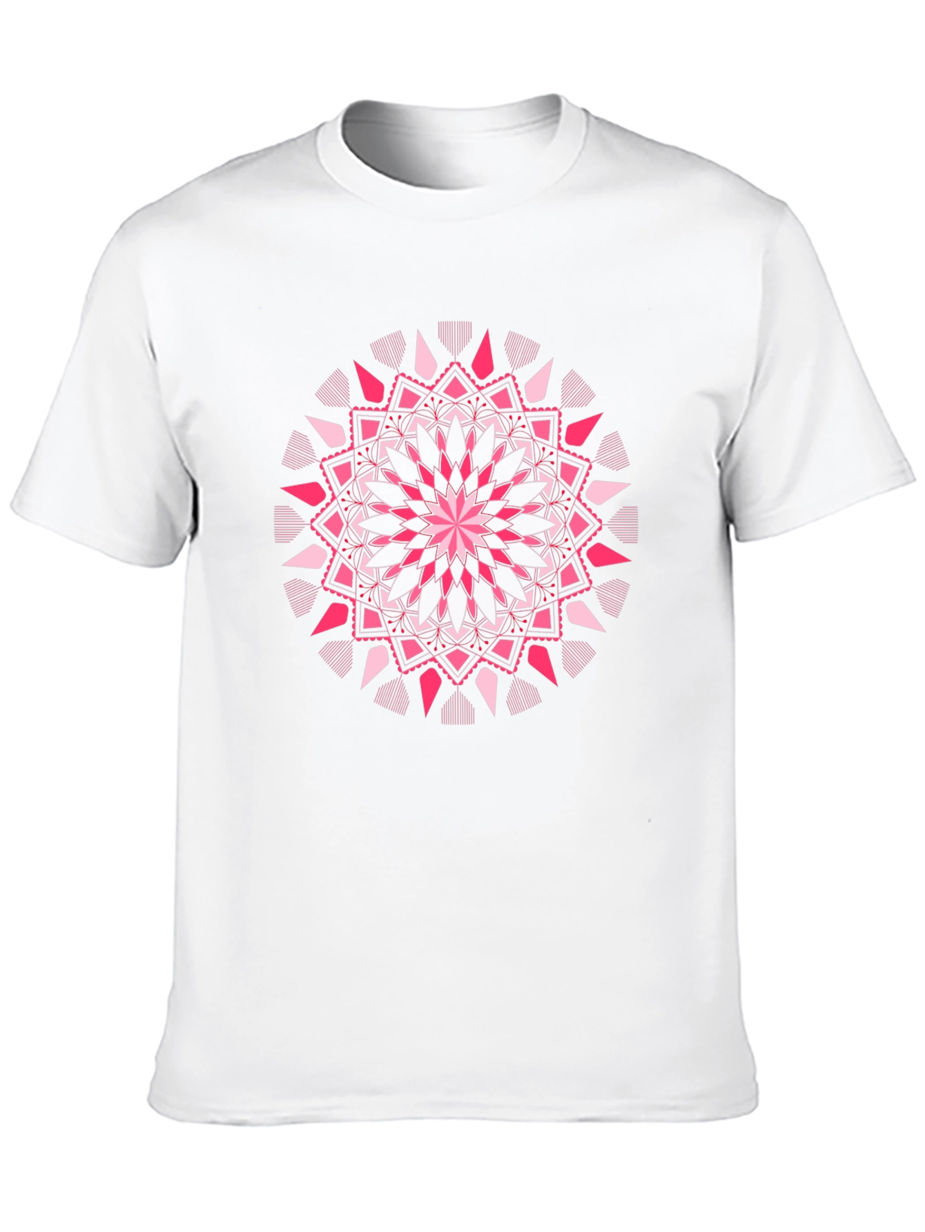 Geometric Mandala Graphic Print T-Shirt