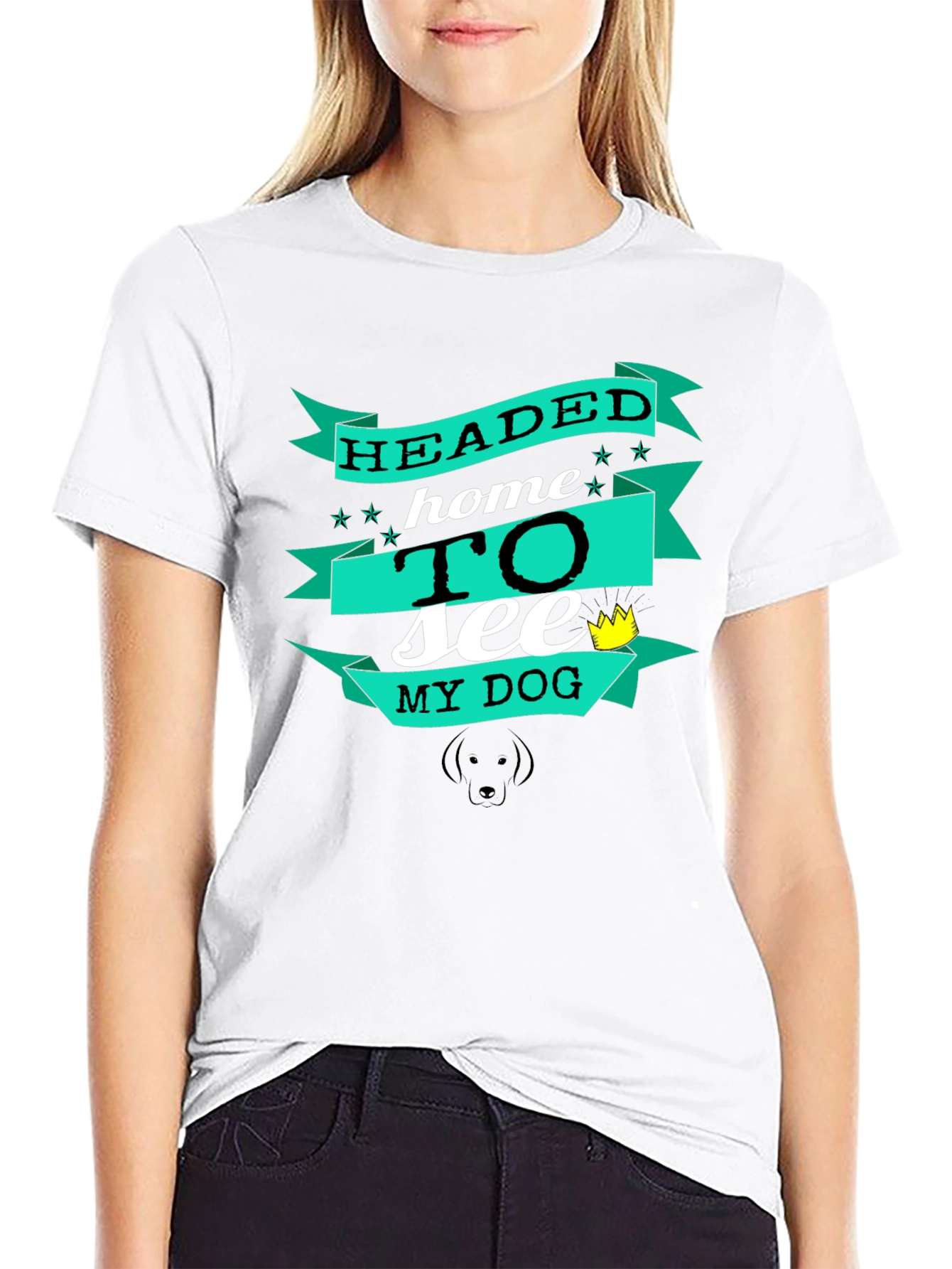 Headed Home to See My Dog Graphic Tee