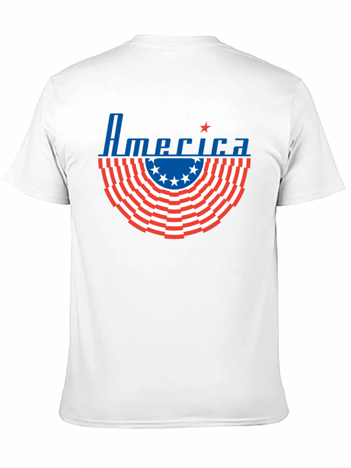 America Flag Graphic T-Shirt