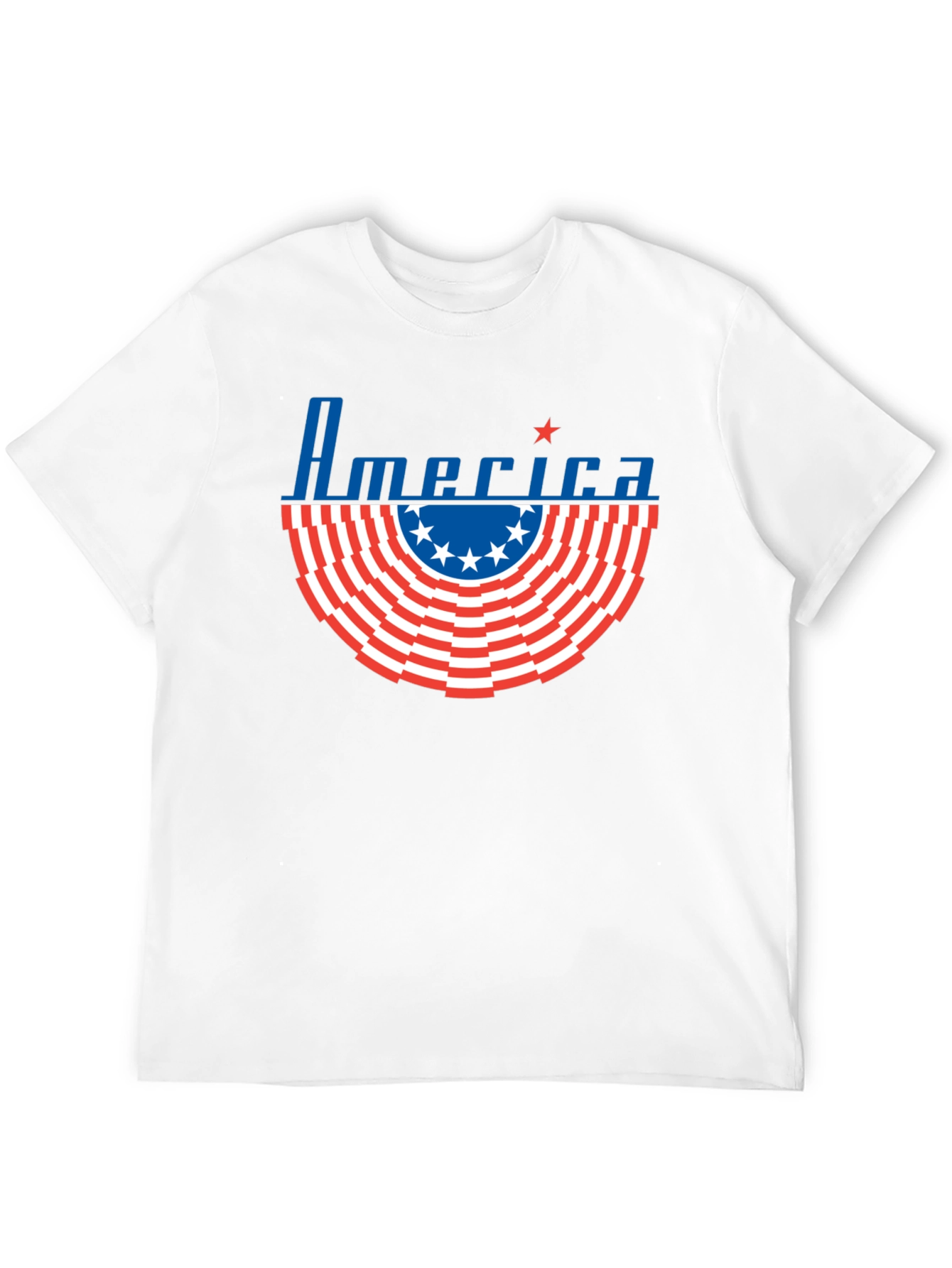 America Flag Graphic T-Shirt