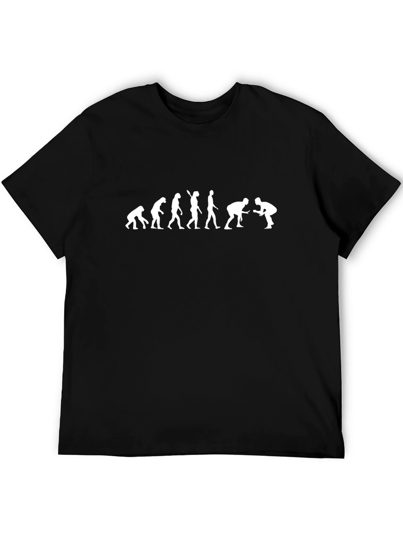 Evolution of Cornhole Black T-Shirt