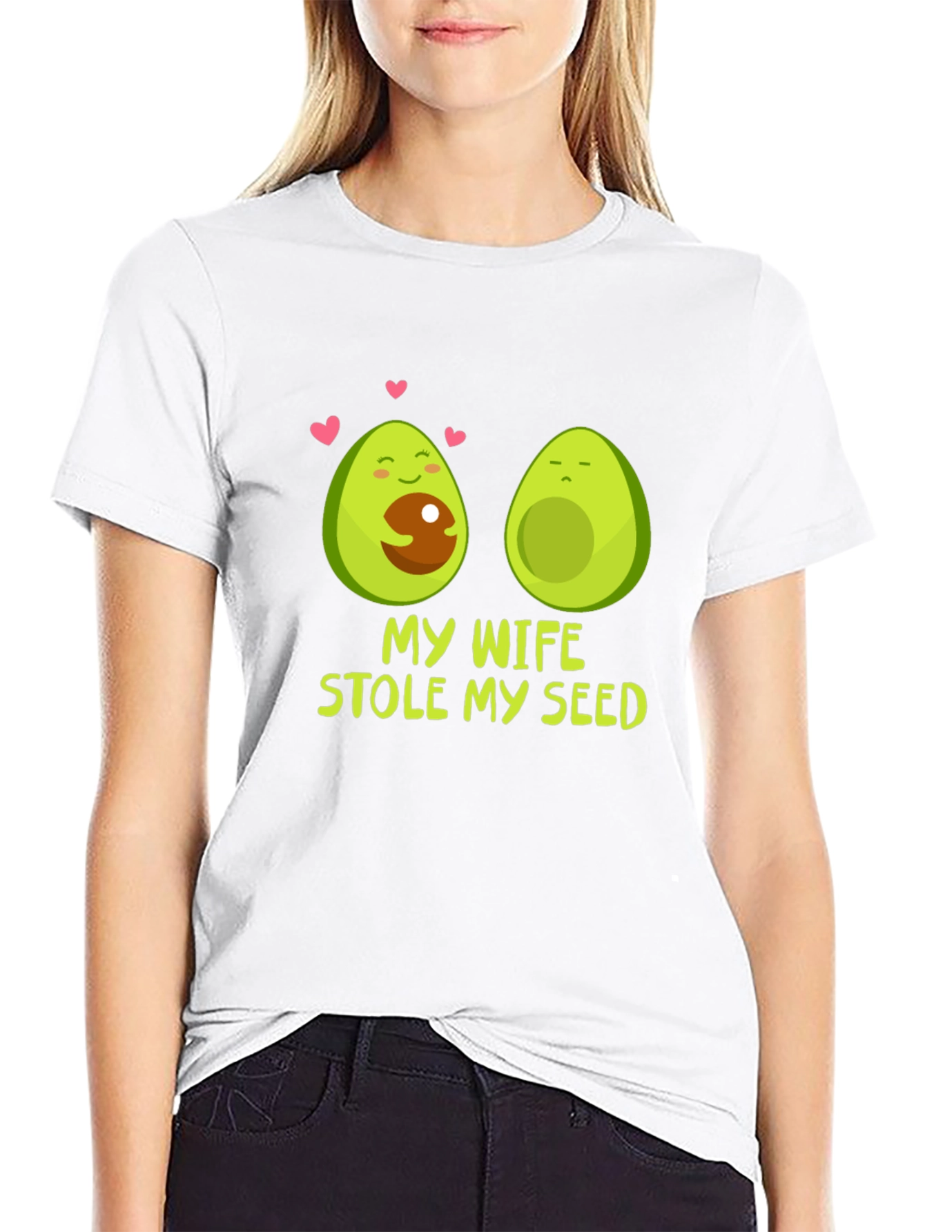 My Wife Stole My Seed Avocado T-Shirt