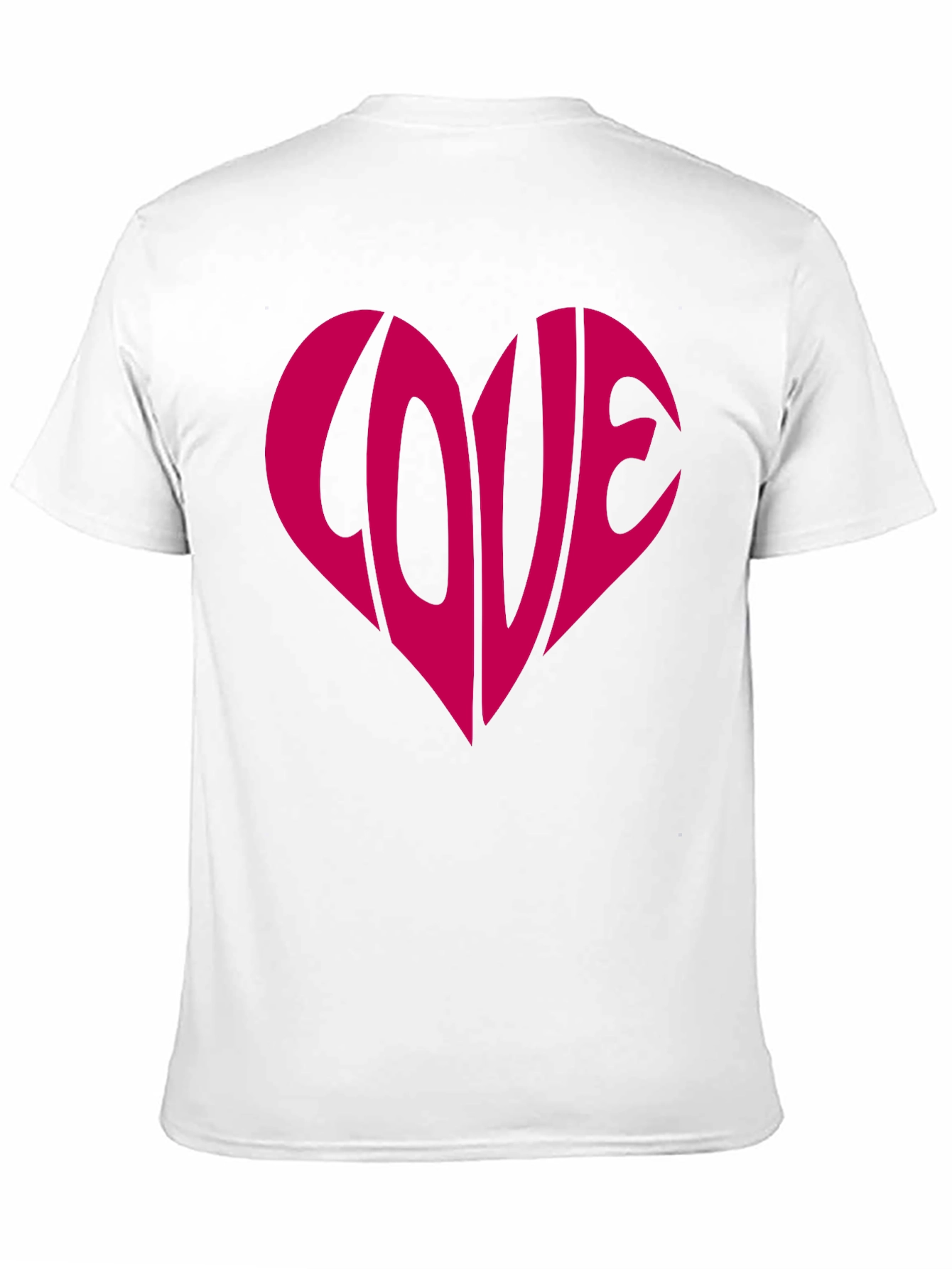 Love Heart Graphic Tee - Stylish Black T-Shirt