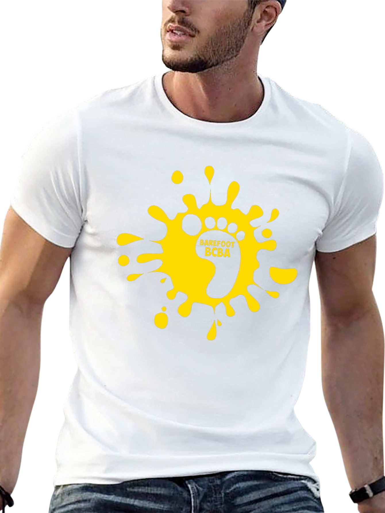 Barefoot BCBA Splatter Graphic Tee