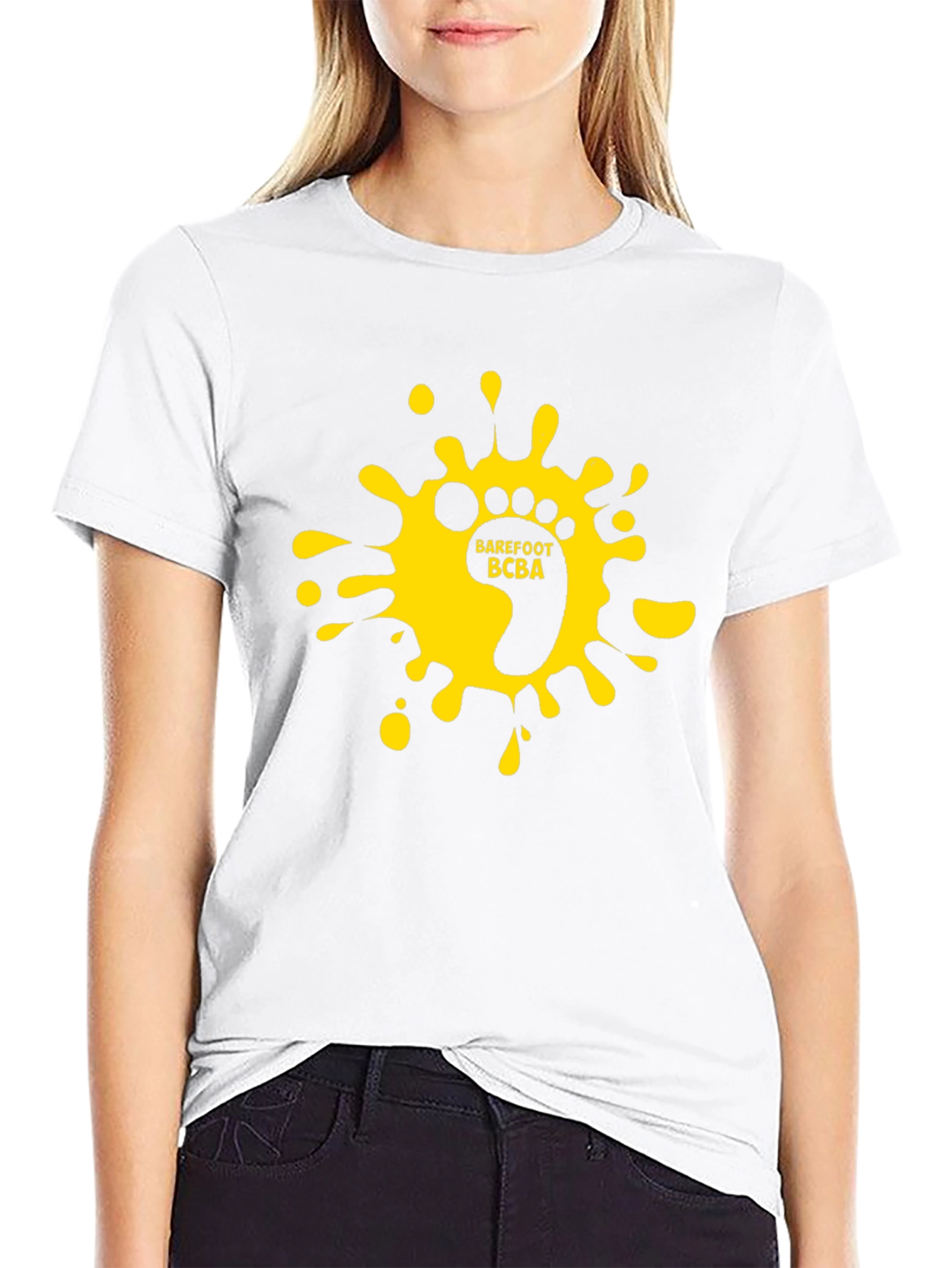 Barefoot BCBA Splatter Graphic Tee