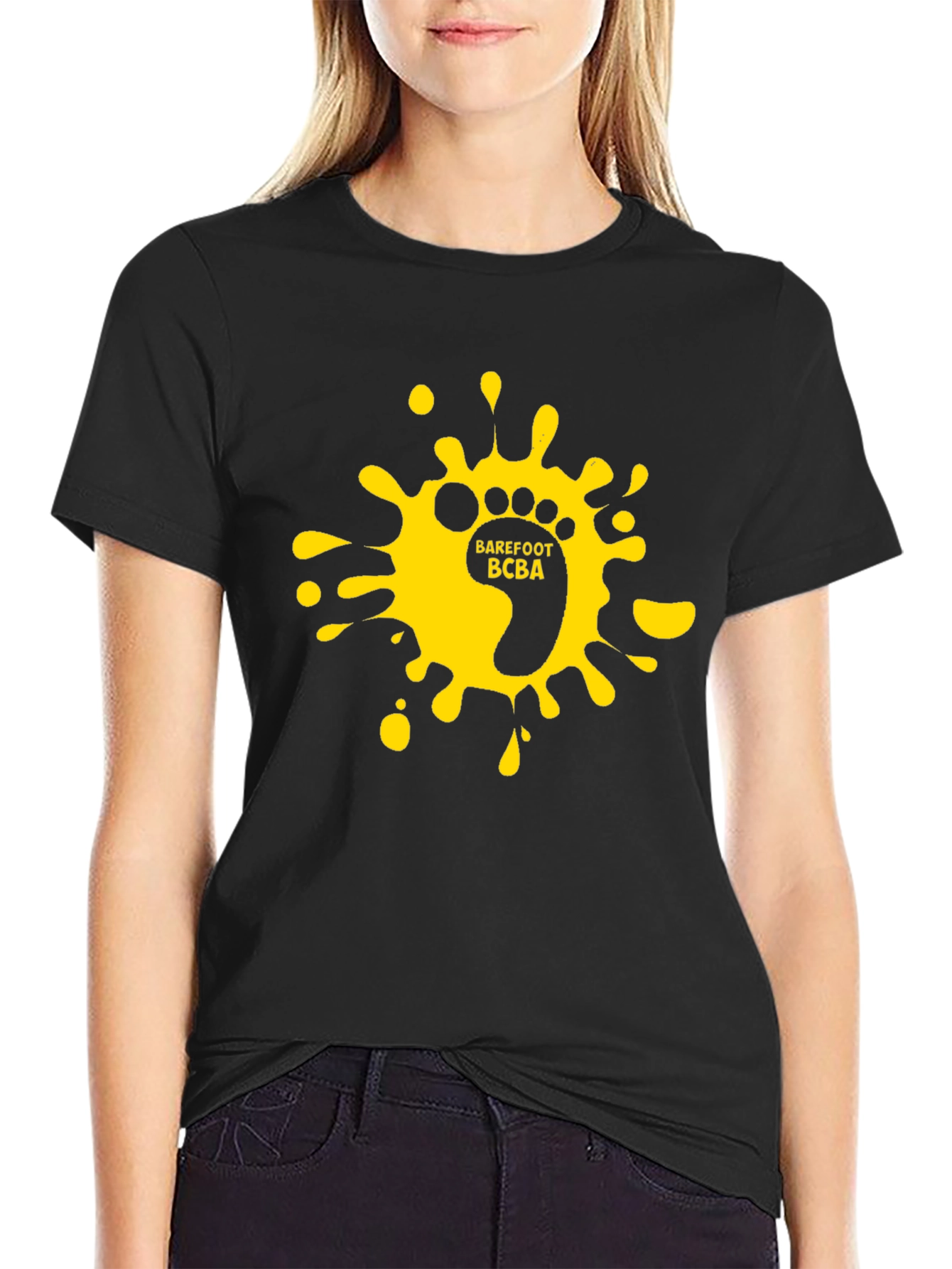 Barefoot BCBA Splatter Graphic Tee