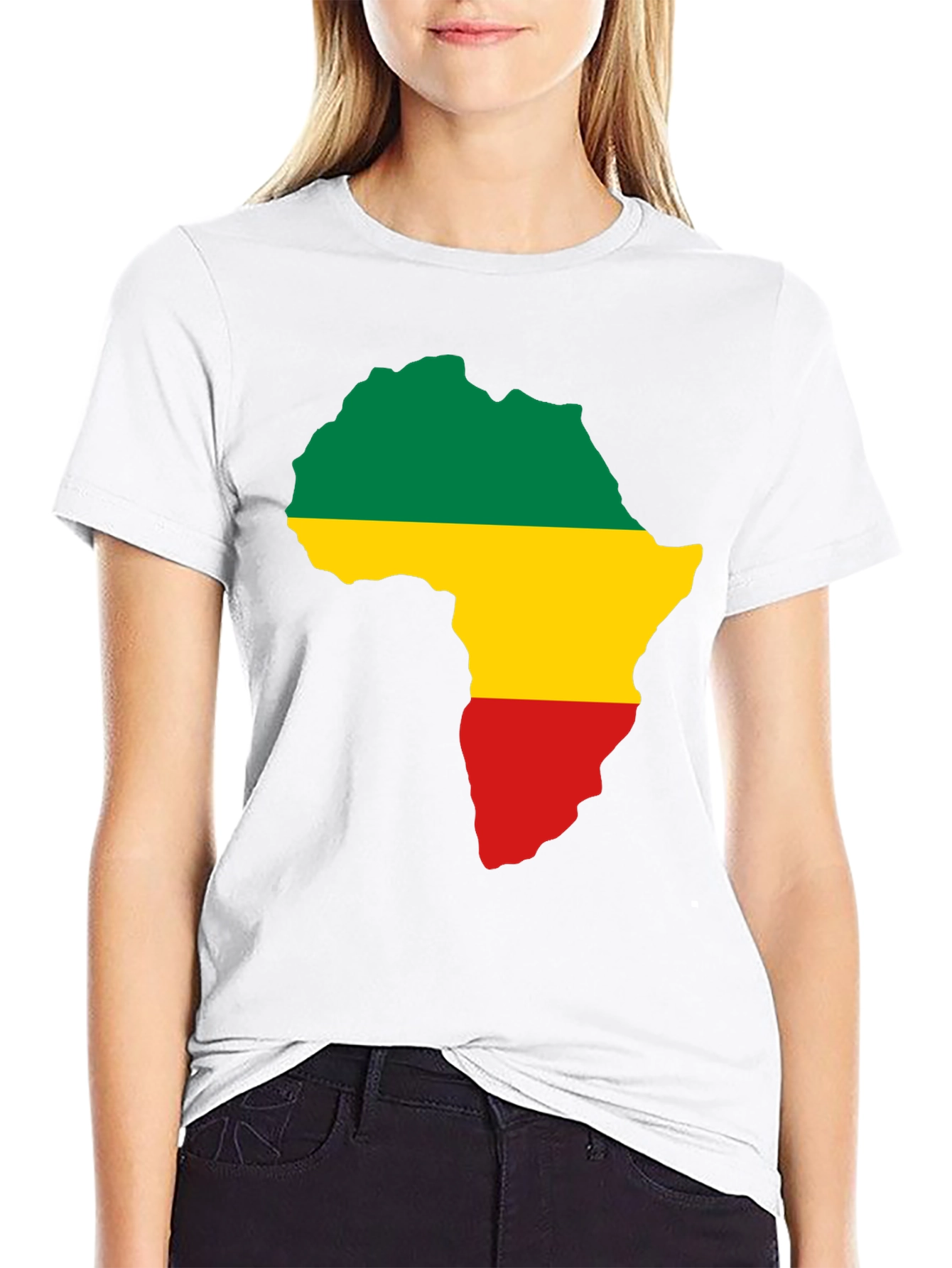 Africa Continent Colors T-Shirt