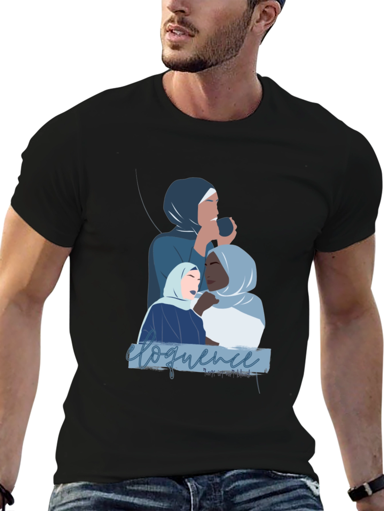 Eloquent Hijabi Graphic Tee