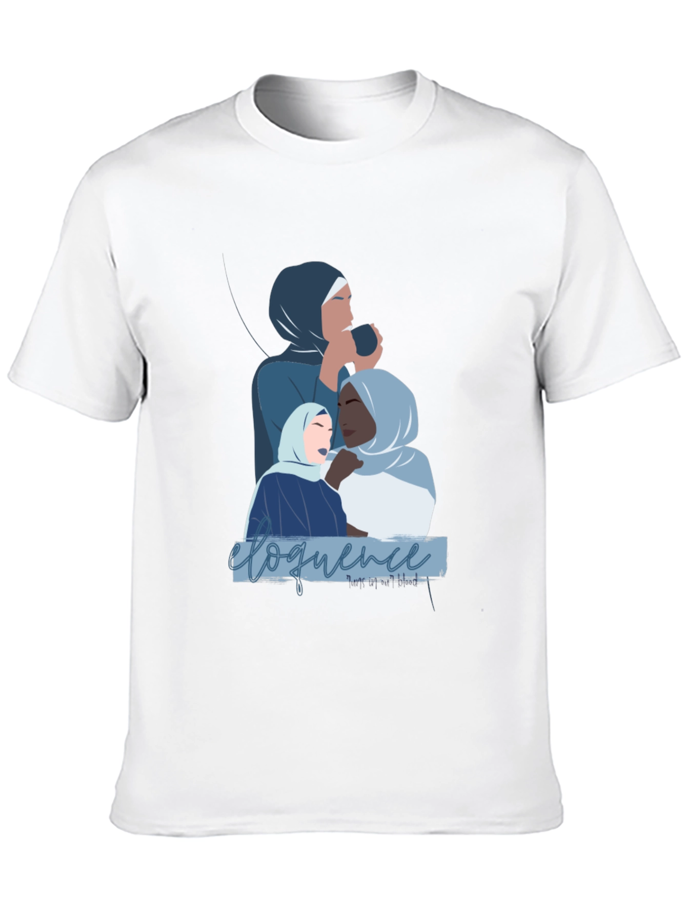 Eloquent Hijabi Graphic Tee