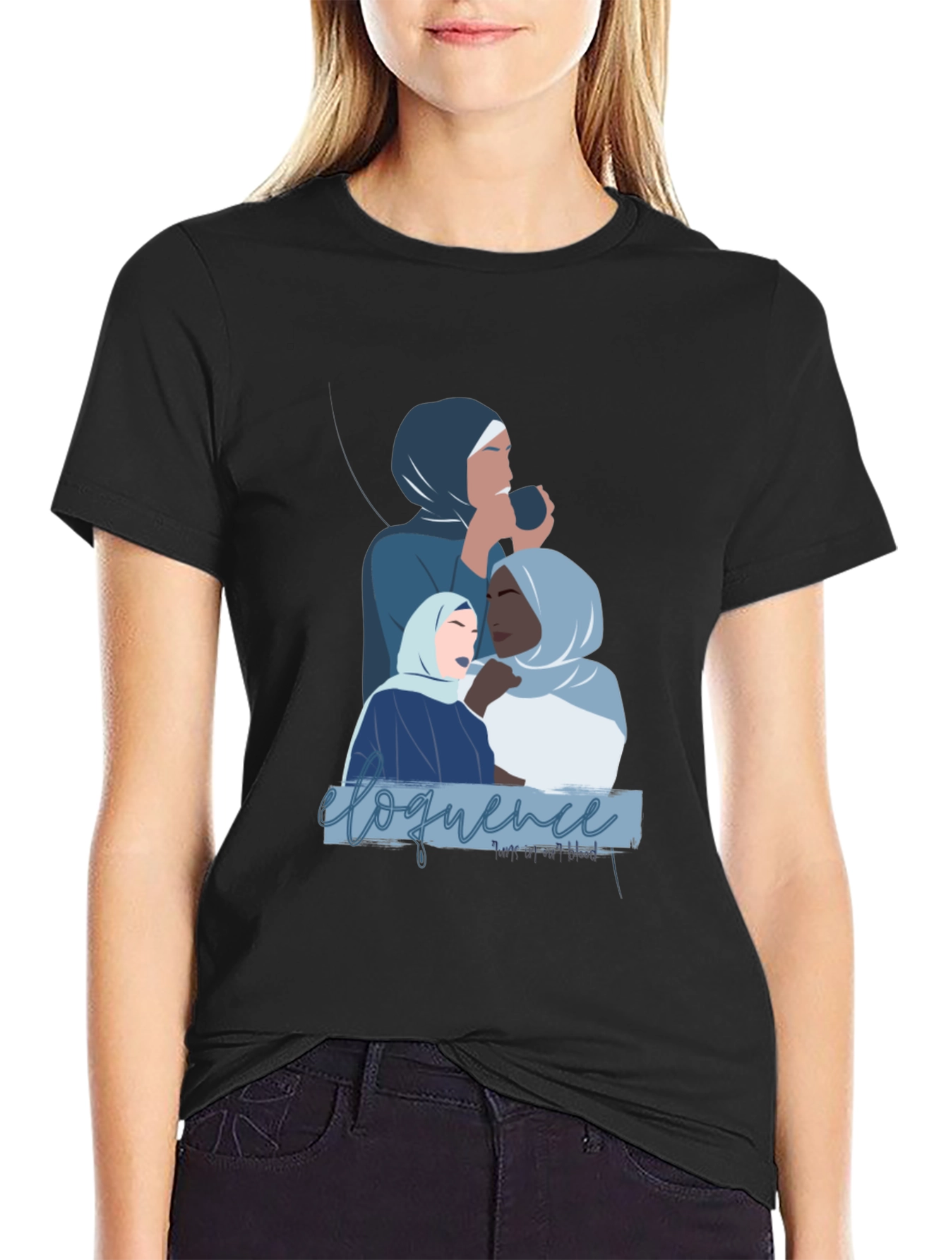 Eloquent Hijabi Graphic Tee