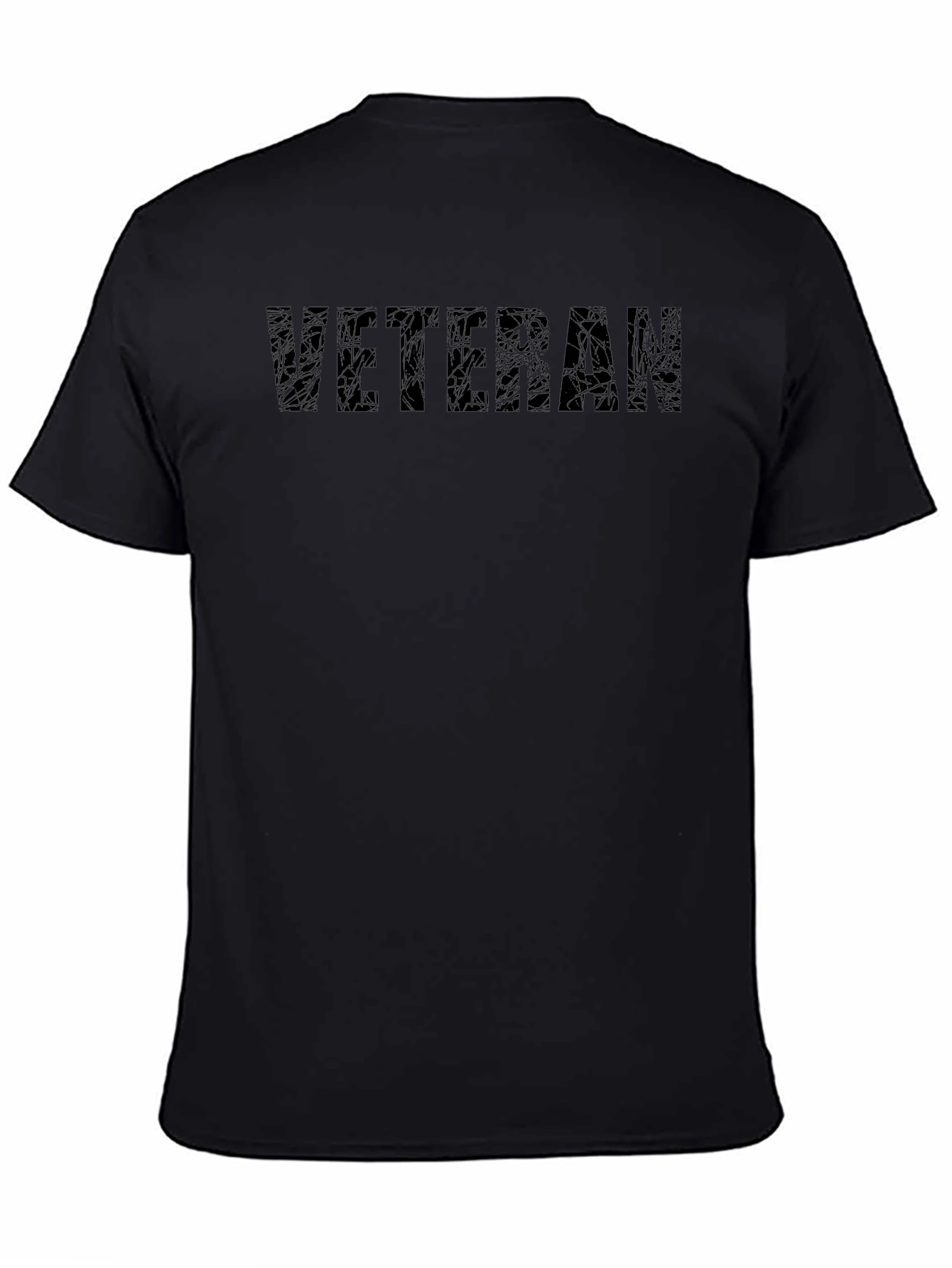 Veteran Graphic T-Shirt - Black