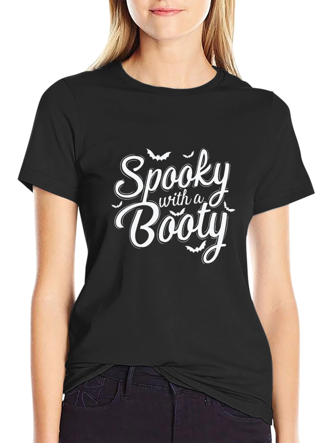 Spooky with a Booty Halloween Graphic Tee