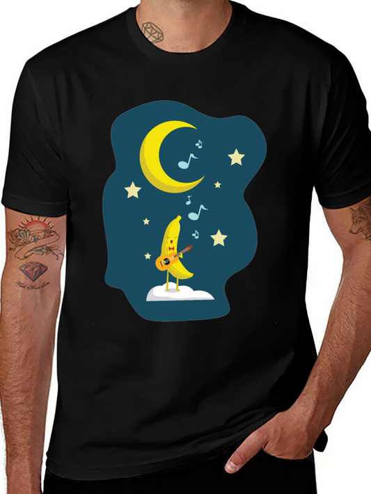 Moon Banana T-Shirt - Musical Fruit Tee