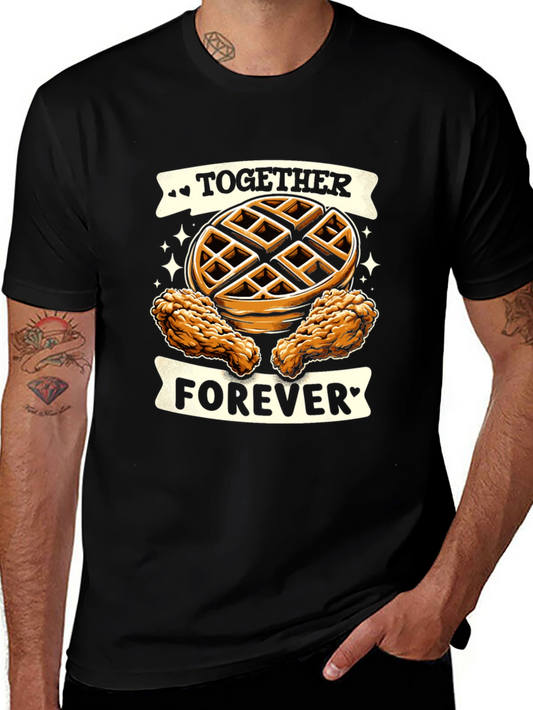 Chicken & Waffles Graphic Tee - Together Forever