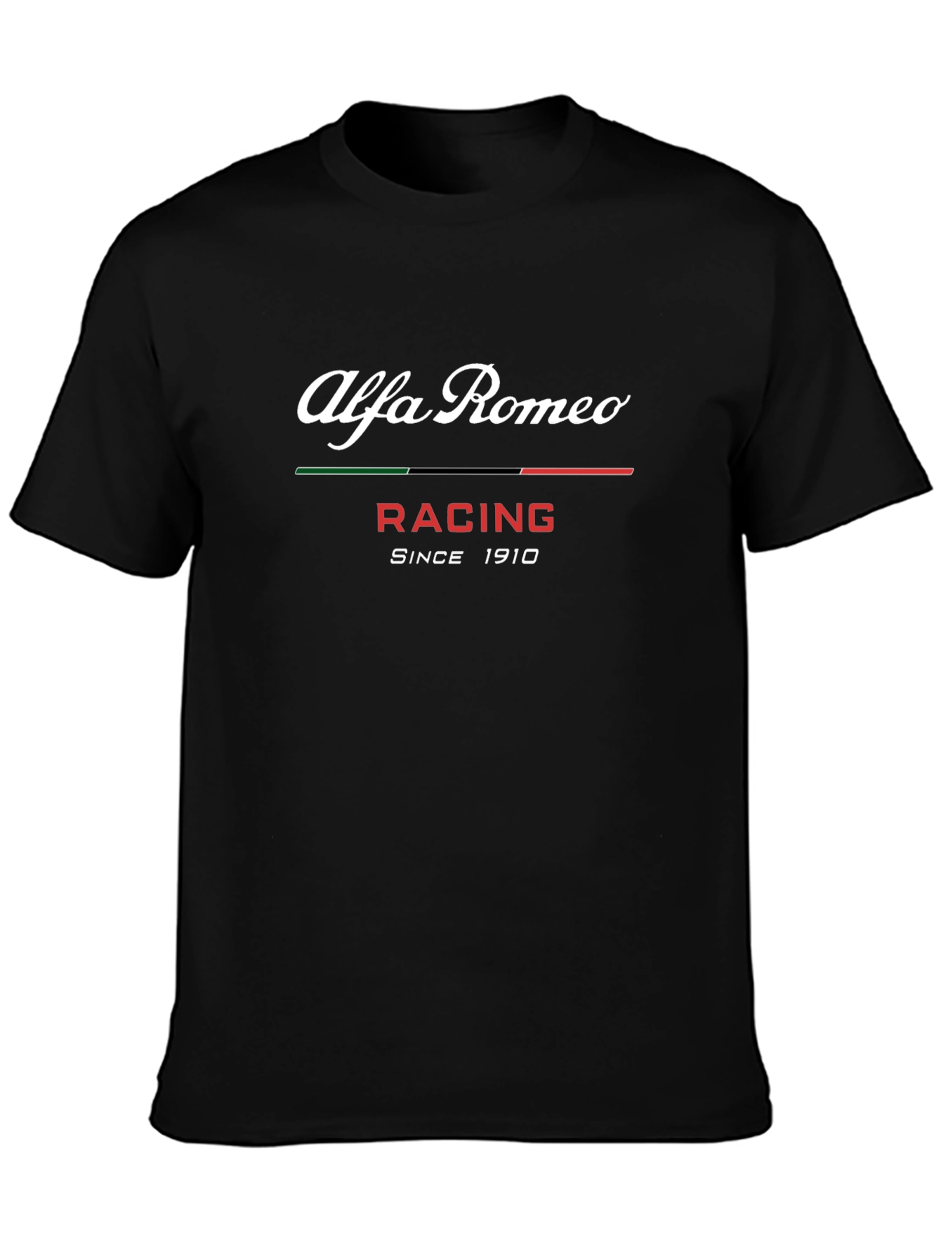 Alfa Romeo Racing Since 1910 Black T-Shirt