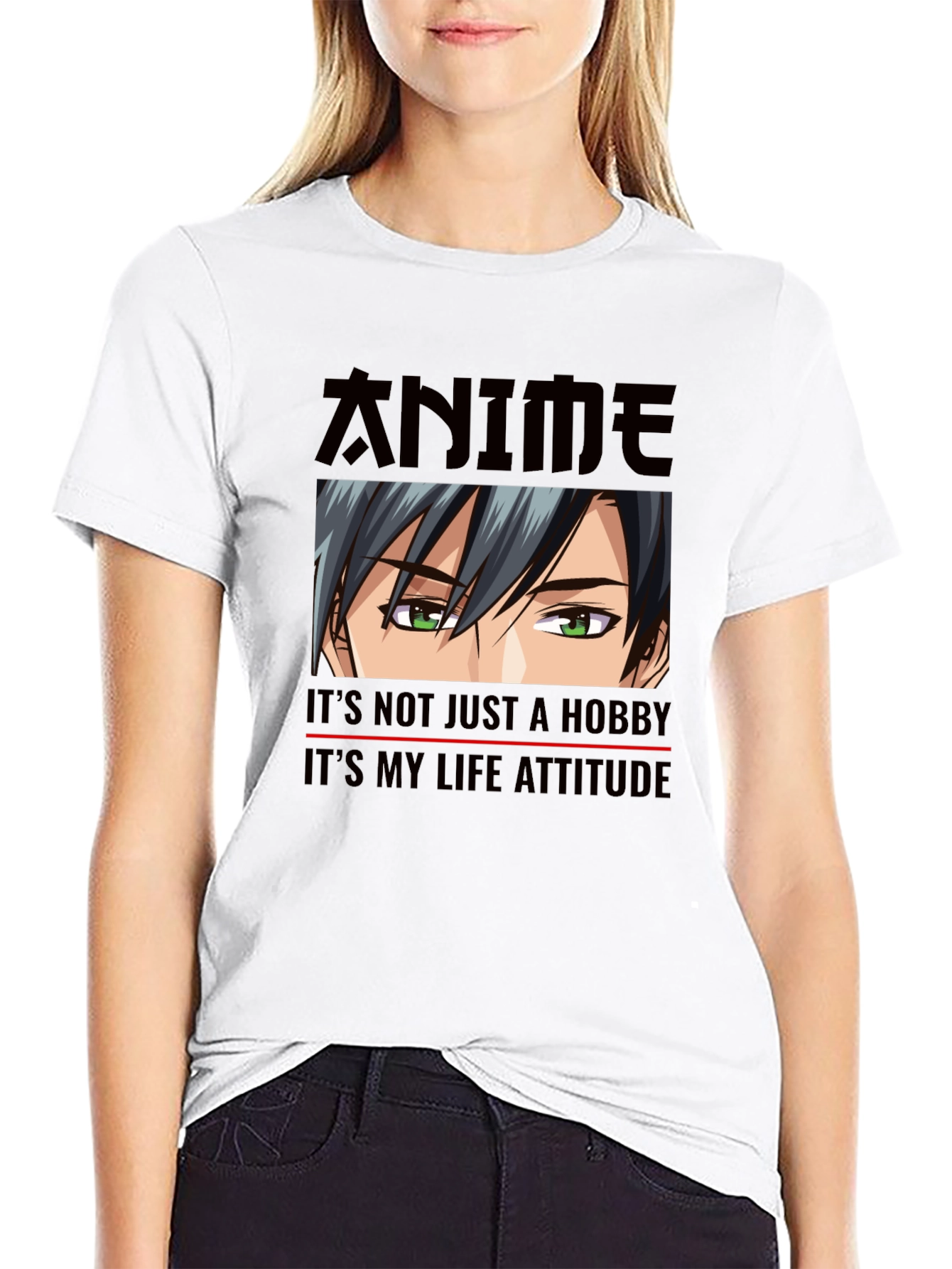 Anime Is My Life Attitude T-Shirt