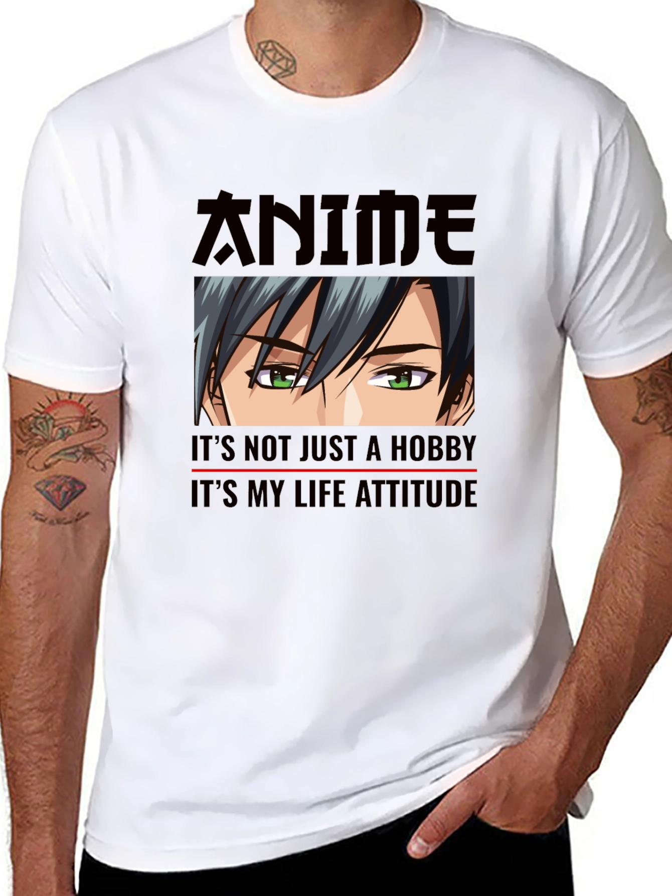 Anime Is My Life Attitude T-Shirt
