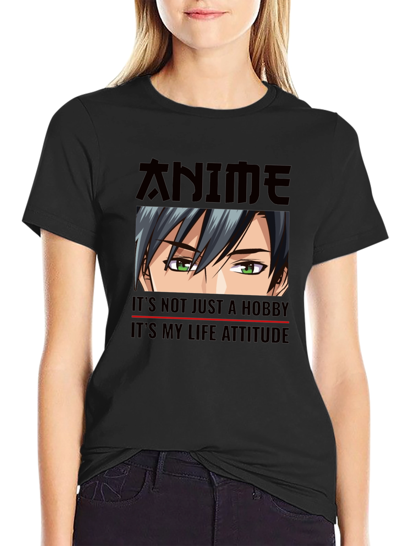 Anime Is My Life Attitude T-Shirt
