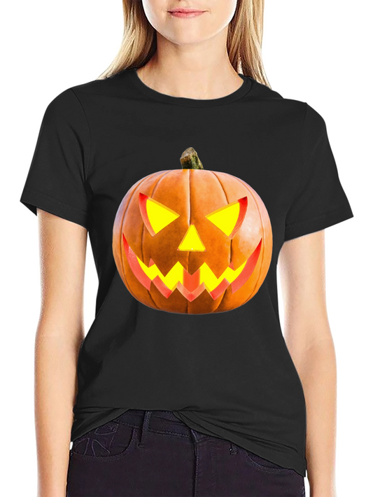 Halloween Pumpkin T-Shirt - Spooky Season Apparel