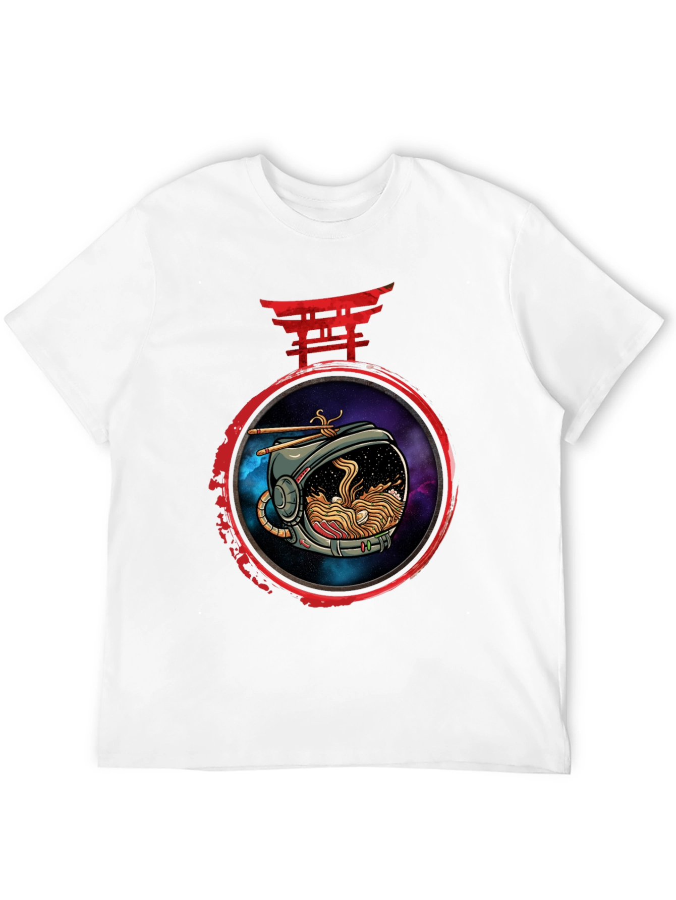 Ramen Astronaut Graphic T-Shirt