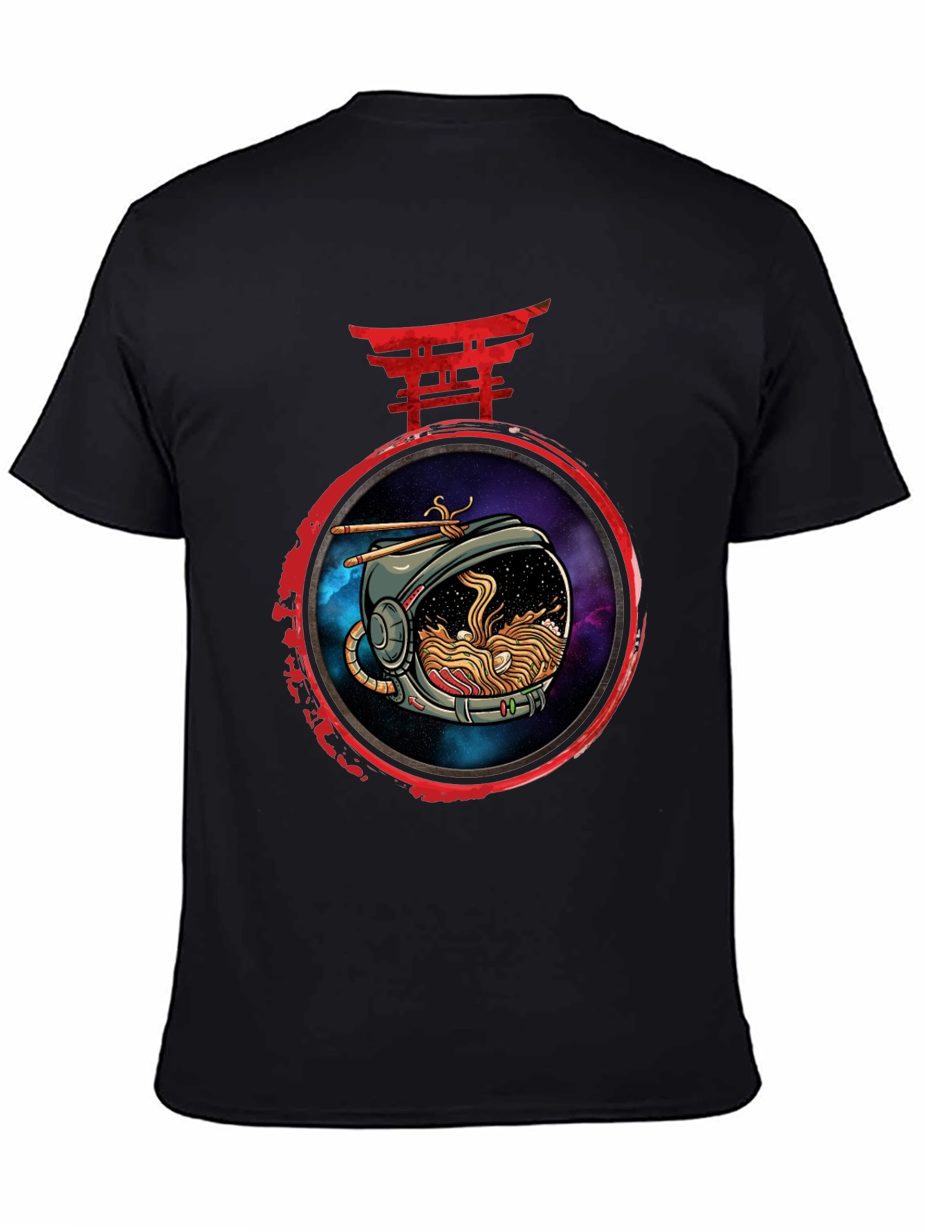 Ramen Astronaut Graphic T-Shirt