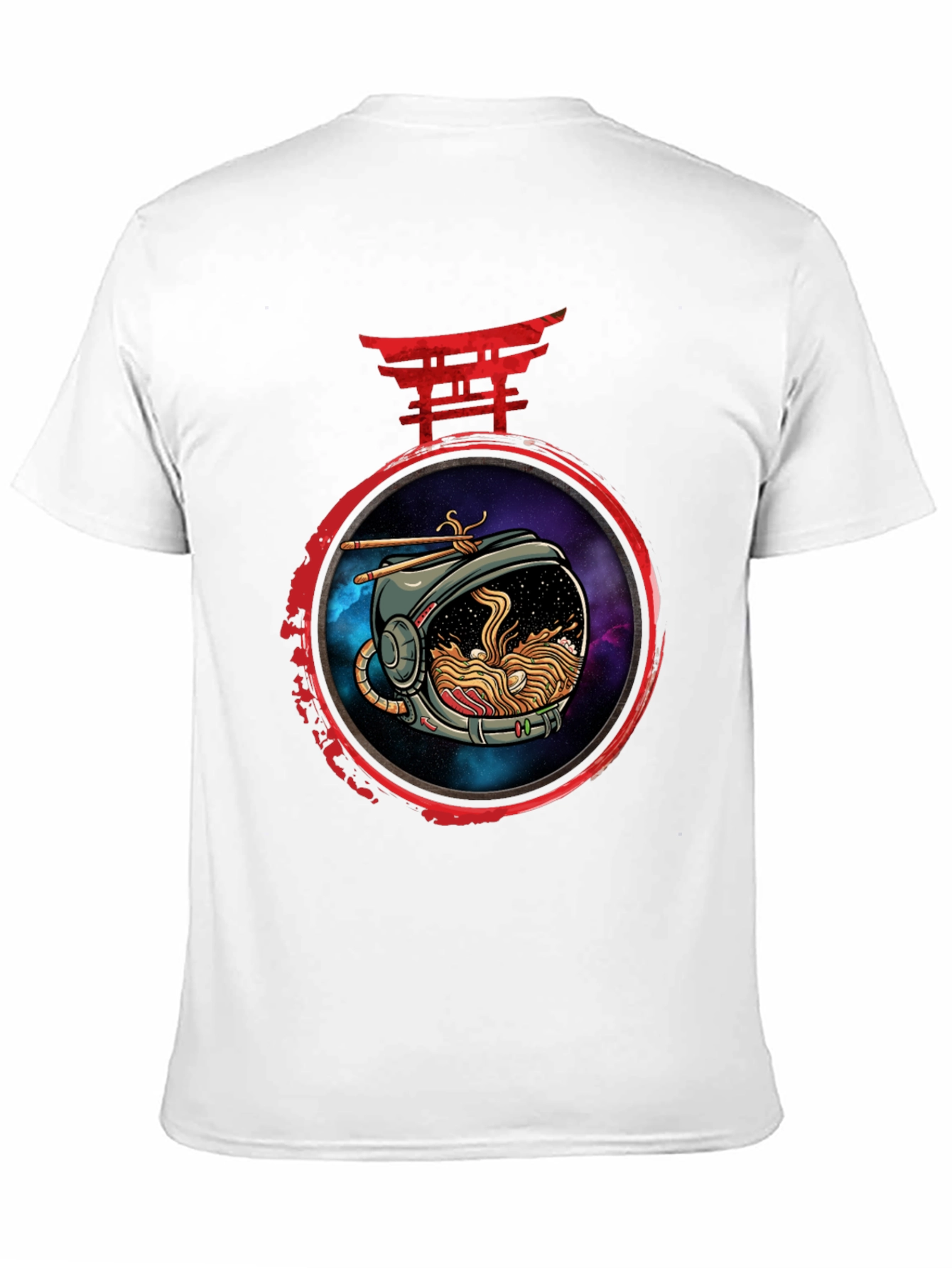 Ramen Astronaut Graphic T-Shirt
