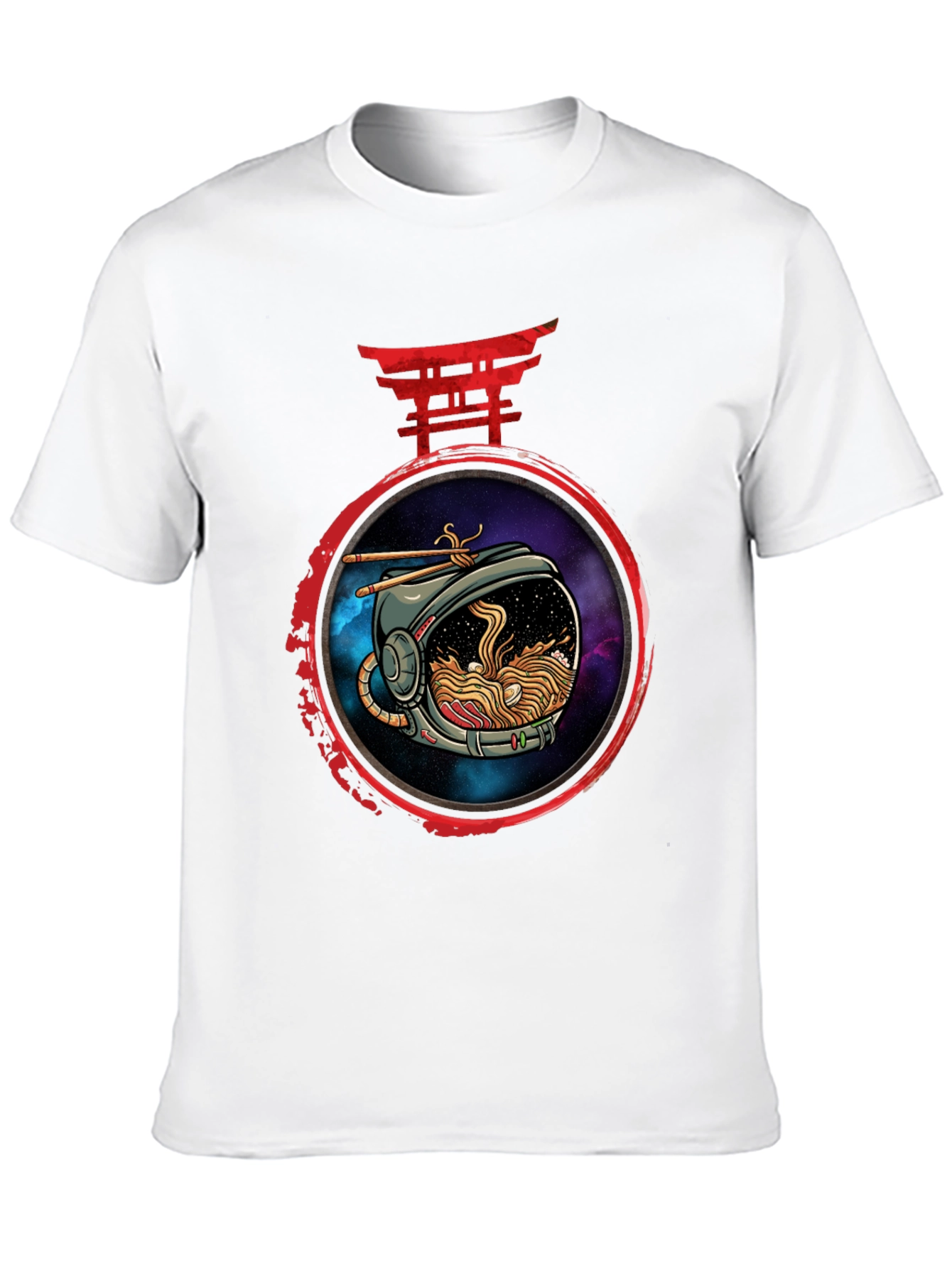 Ramen Astronaut Graphic T-Shirt