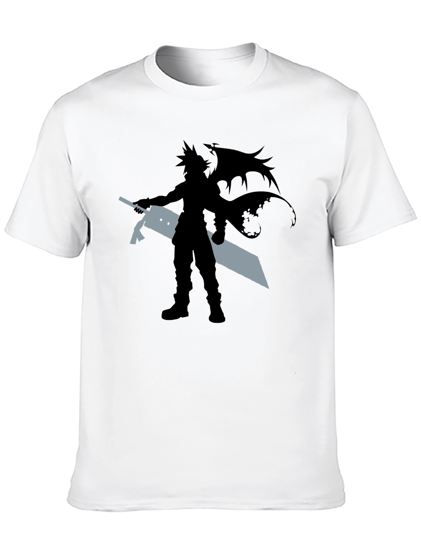 Fantasy Character Graphic Tee - Black