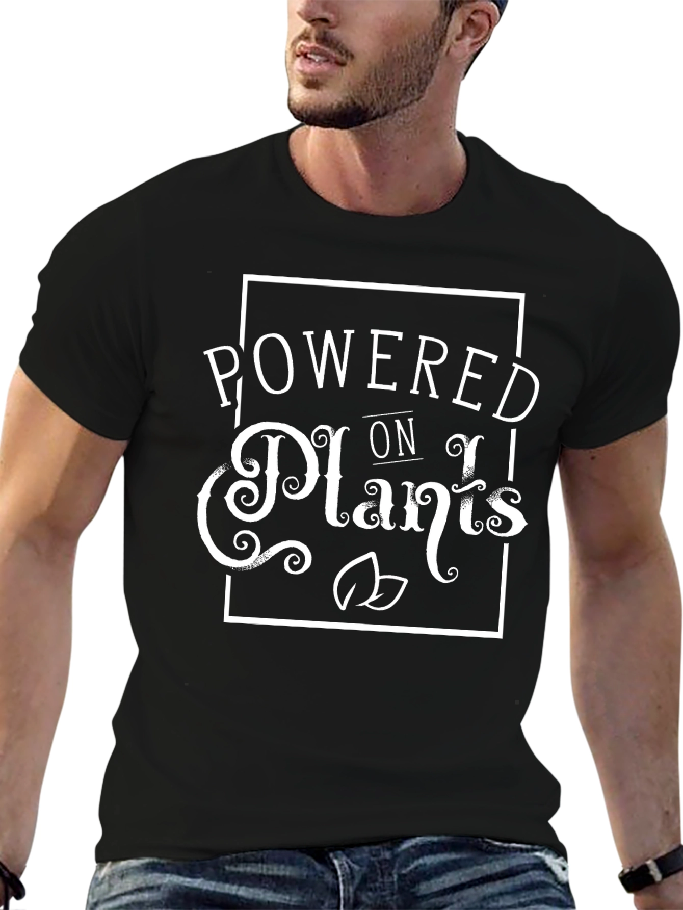 Powered On Plants Graphic Tee - Vegan Style