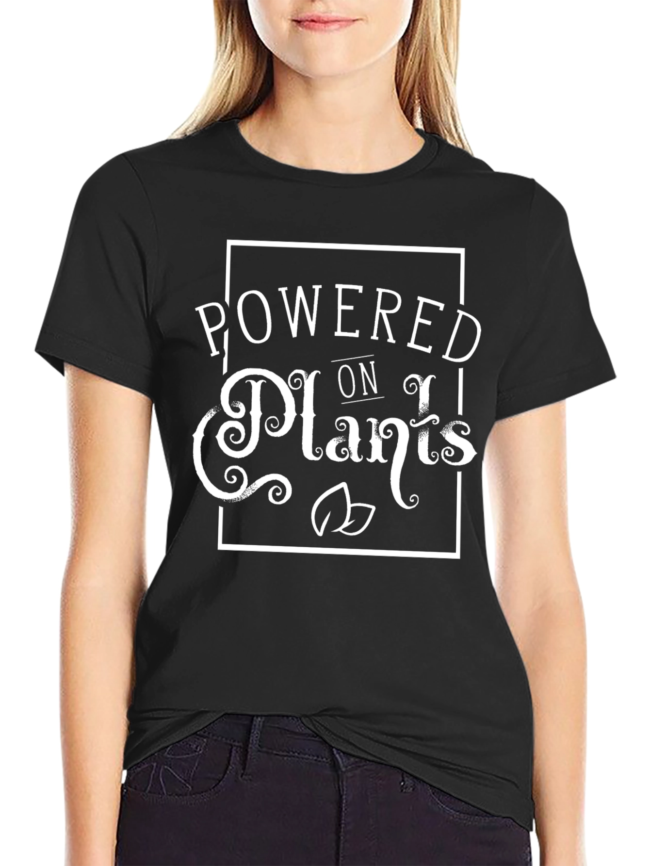Powered On Plants Graphic Tee - Vegan Style