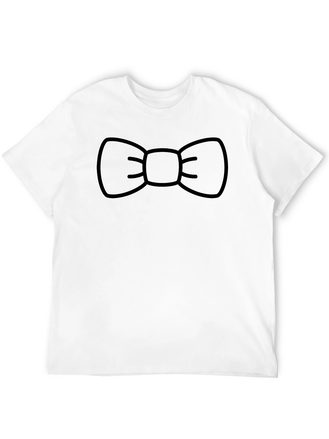 Bow Tie Graphic Tee - Classic Style