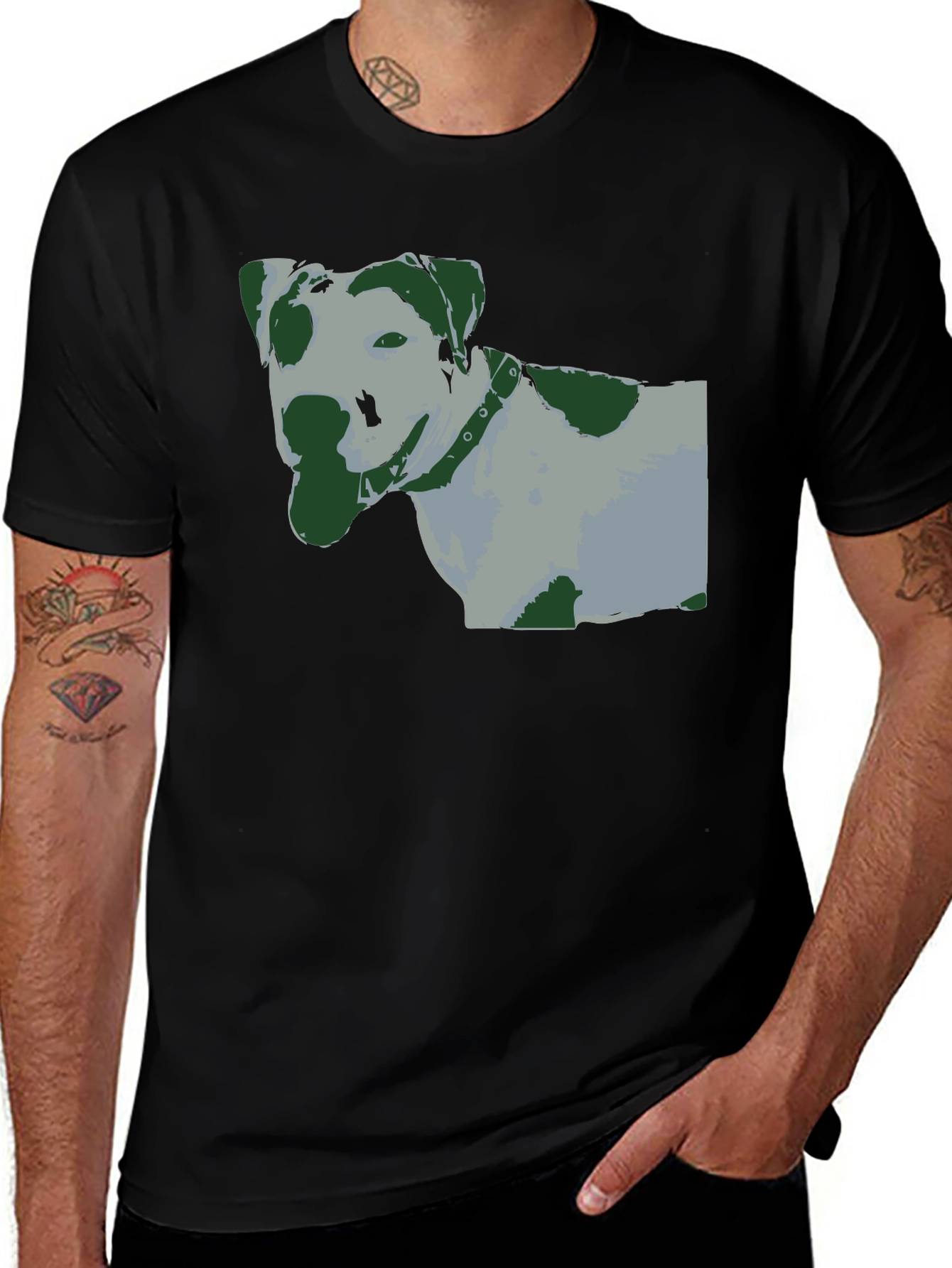Dog Graphic T-Shirt - Cool Dog Lover Tee
