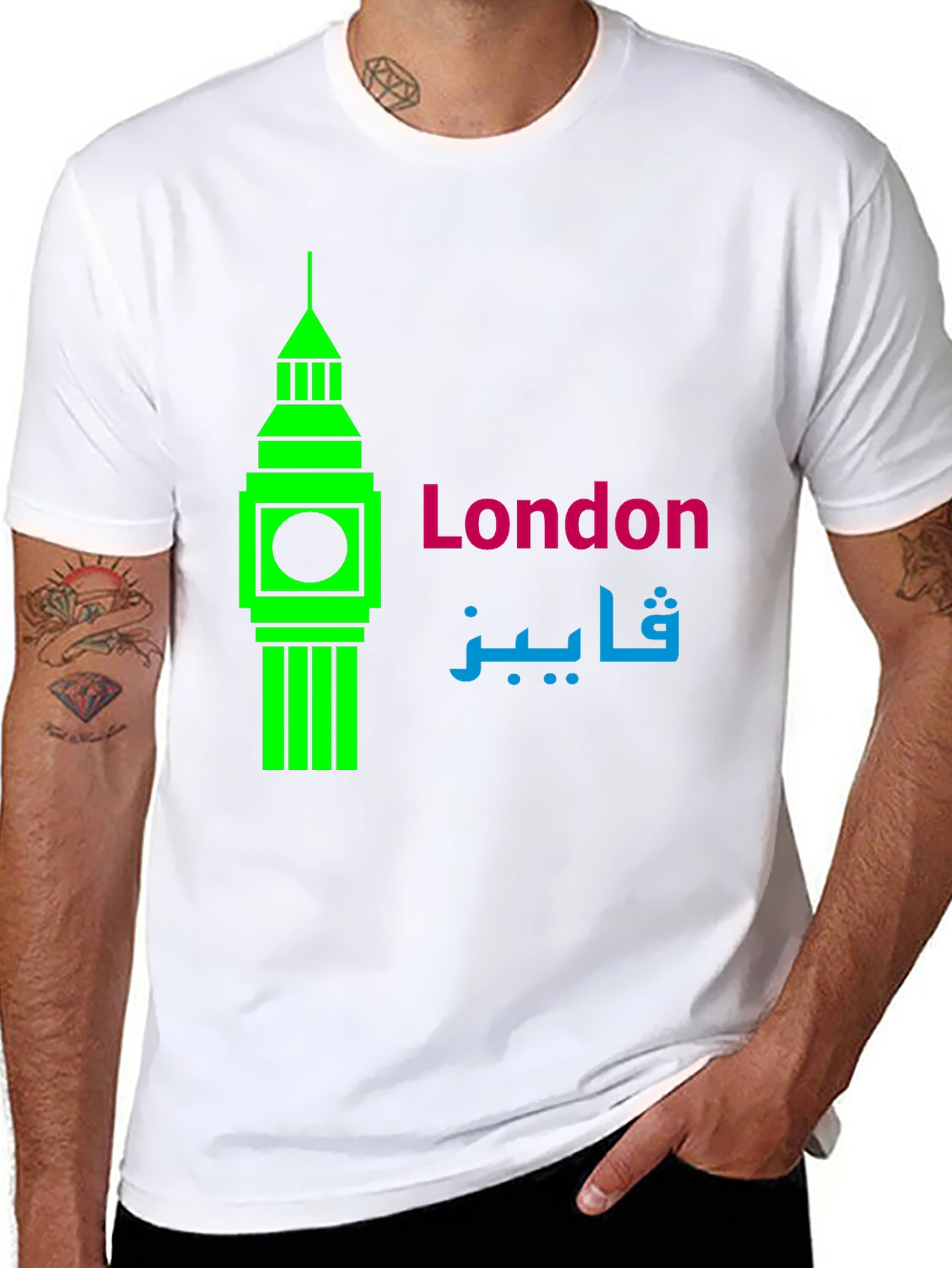London Big Ben Graphic T-Shirt
