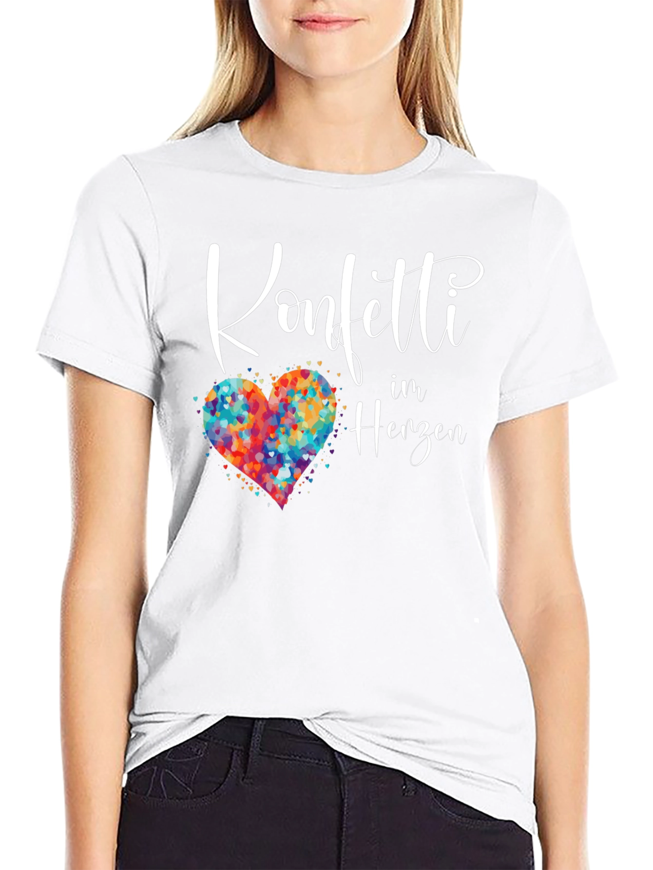 Konfetti im Herzen T-Shirt