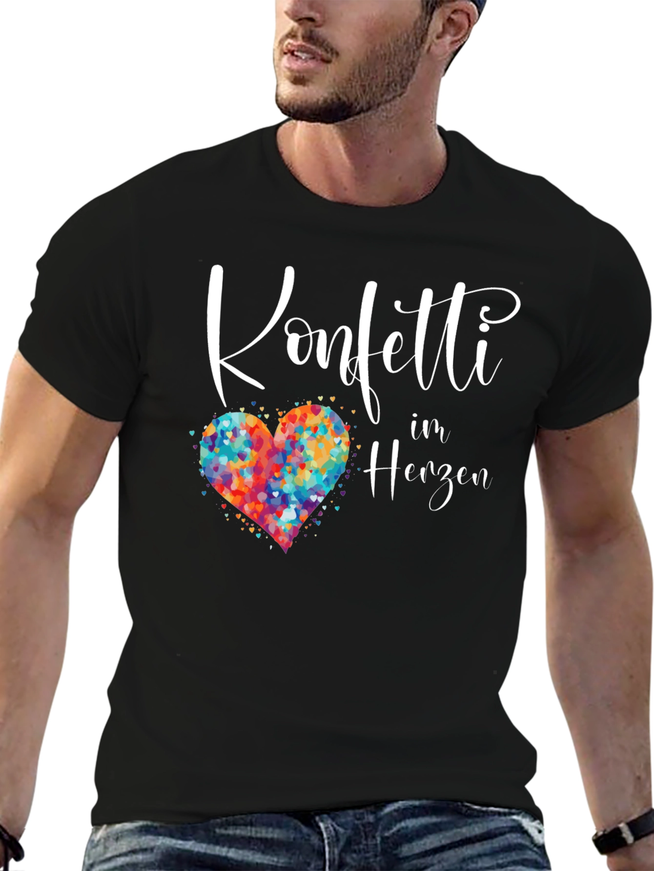 Konfetti im Herzen T-Shirt
