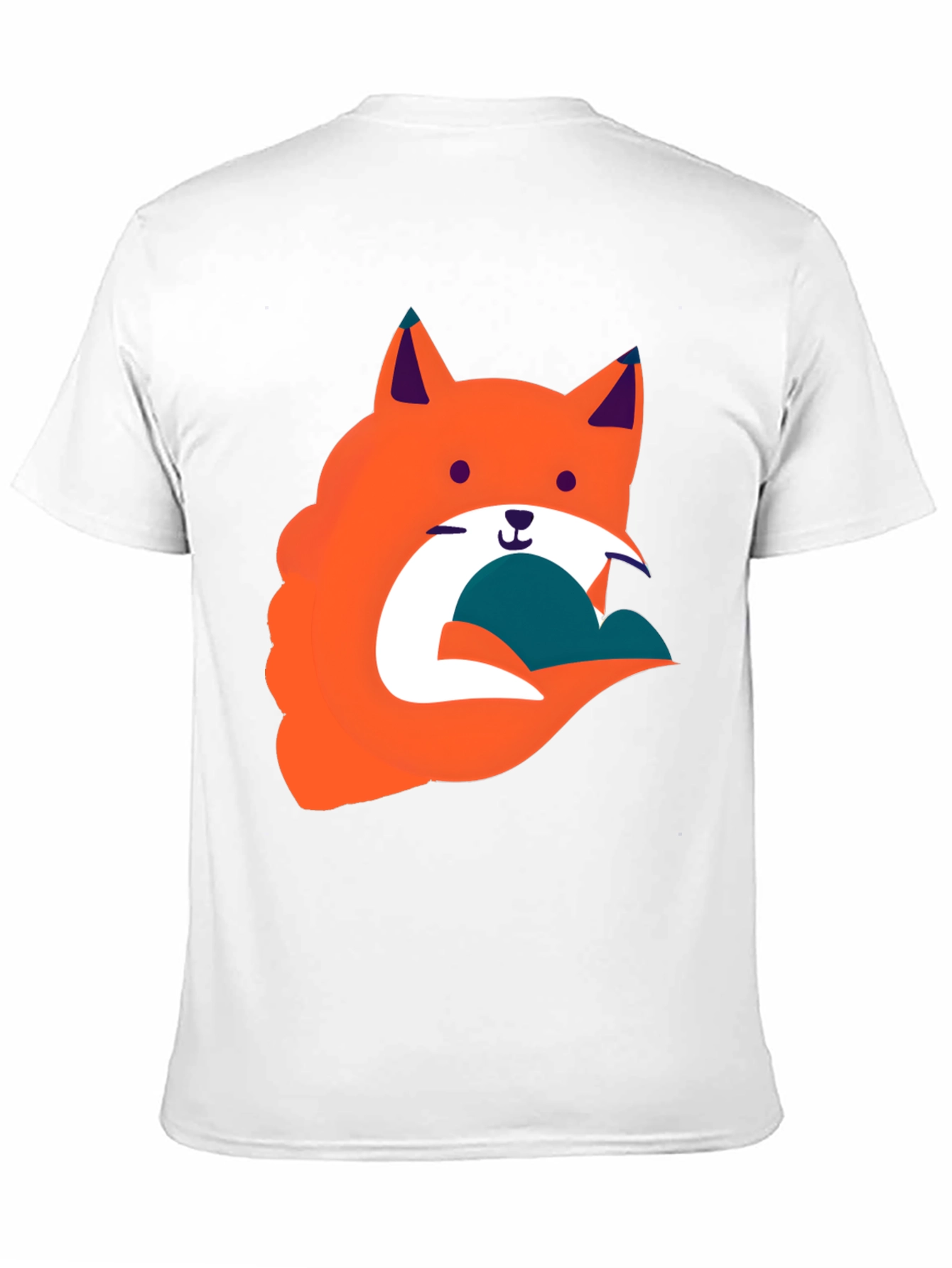 Funky Fox Graphic Tee - Black