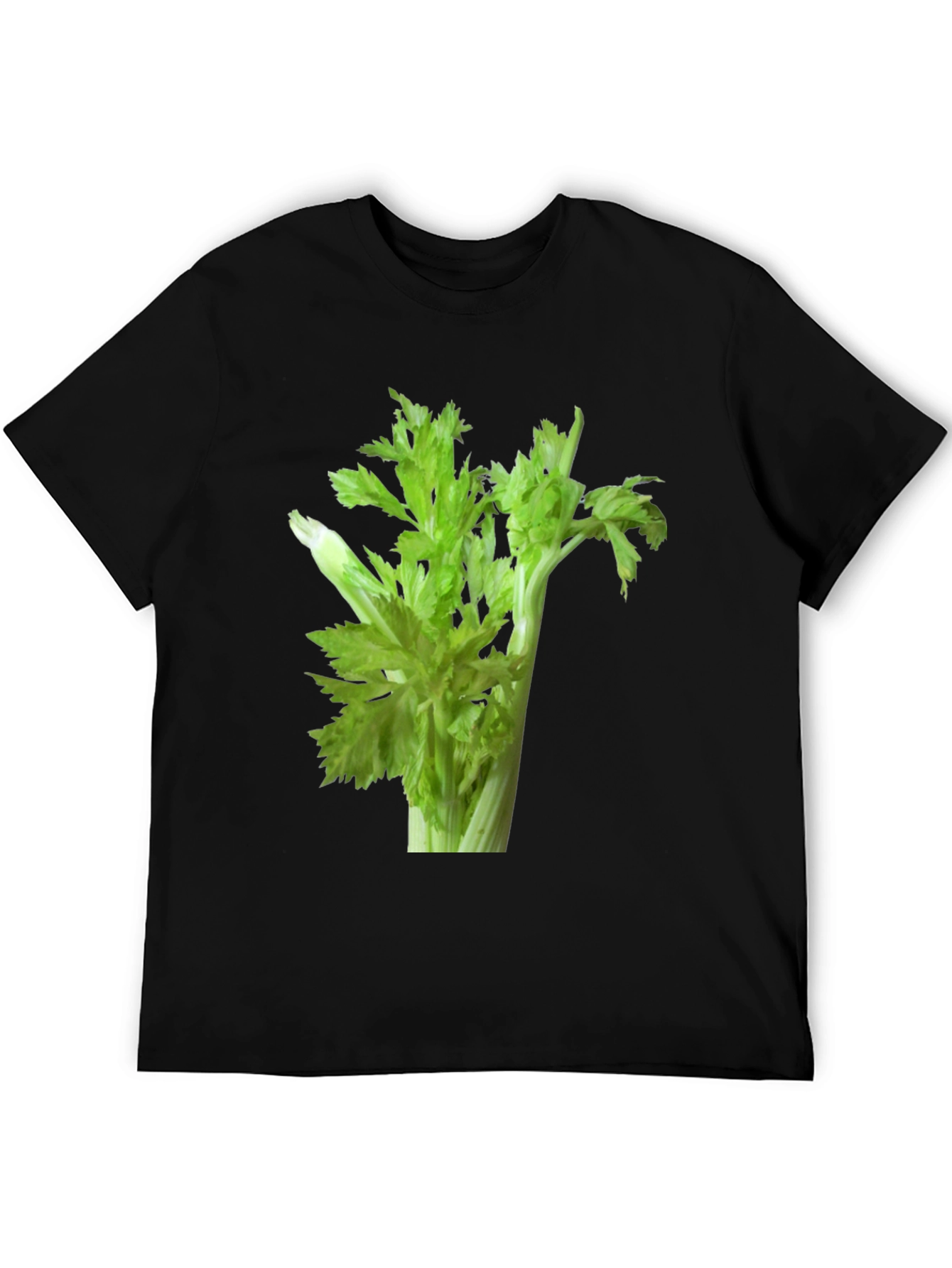 Celery Graphic T-Shirt - Fresh Veggie Tee