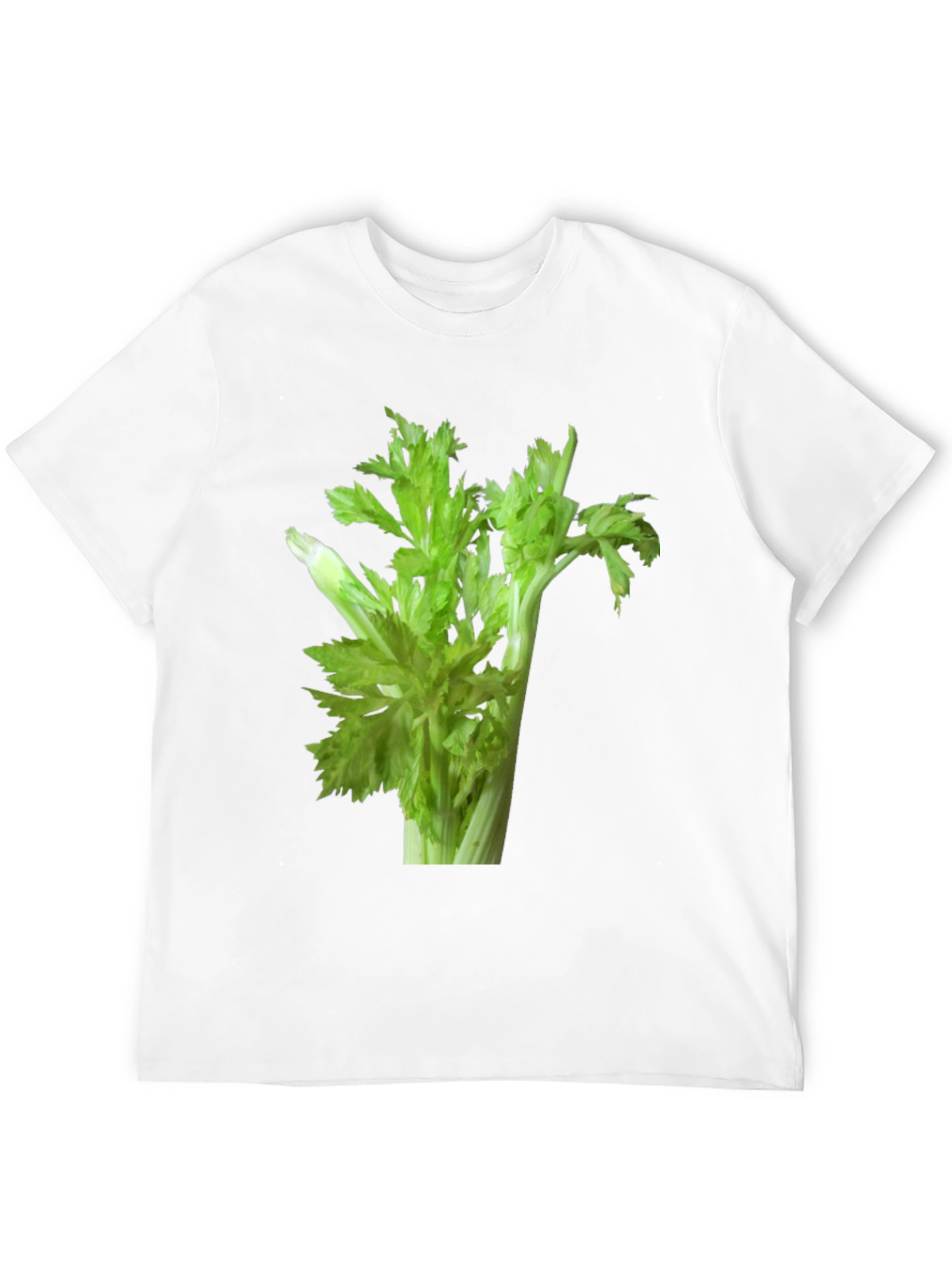 Celery Graphic T-Shirt - Fresh Veggie Tee