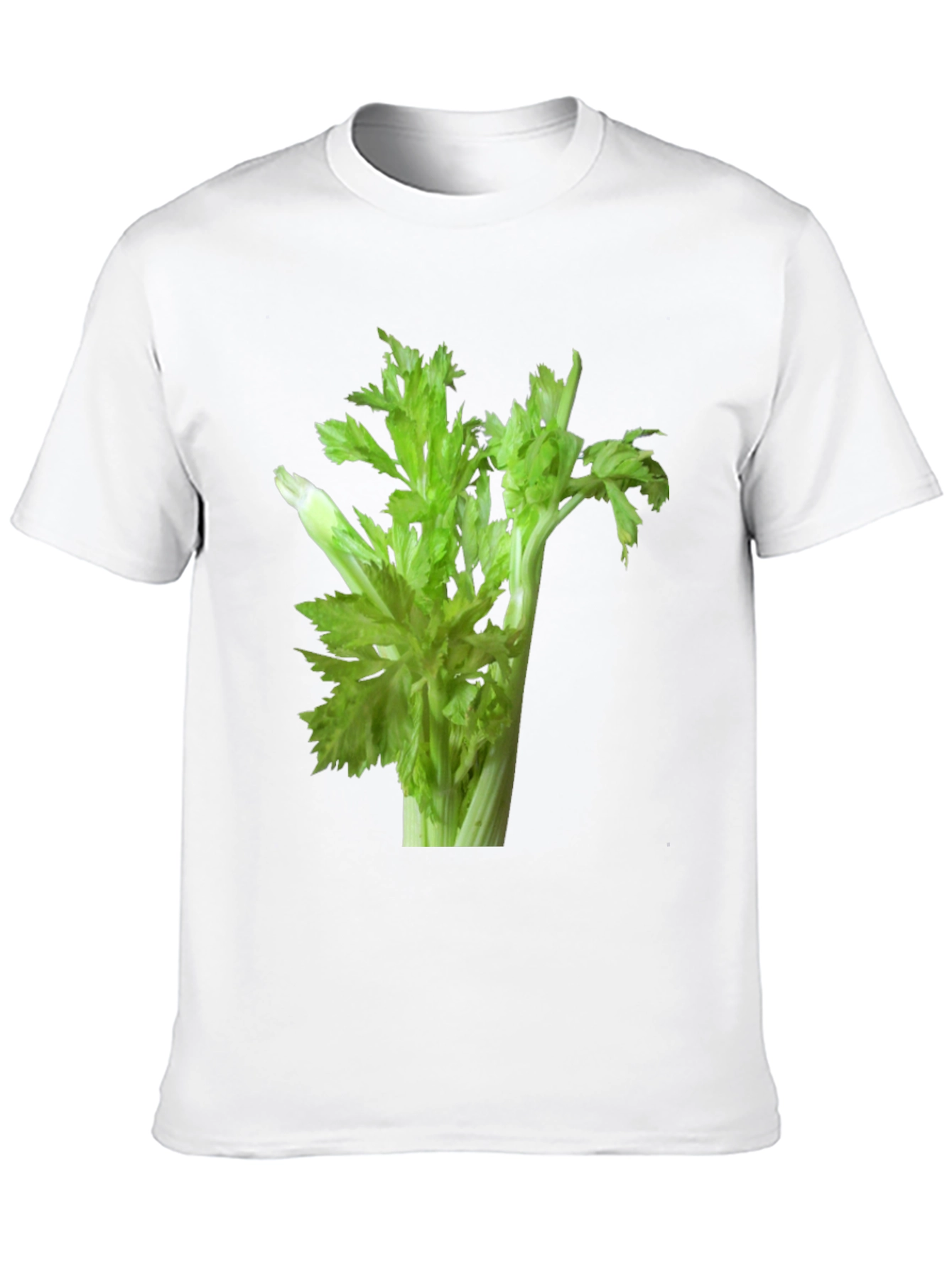 Celery Graphic T-Shirt - Fresh Veggie Tee