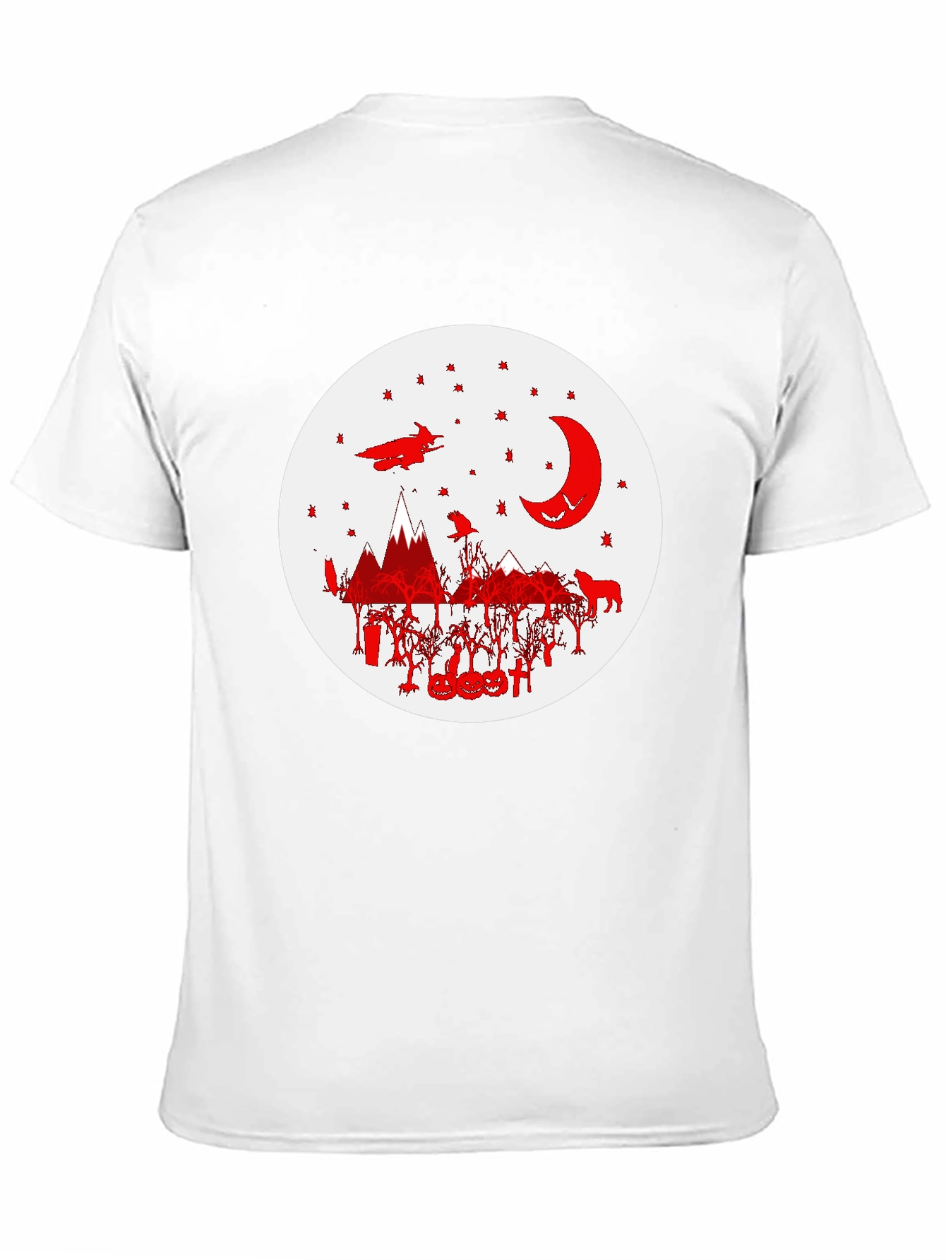 Halloween Graphic Tee - Witch Moon and More!