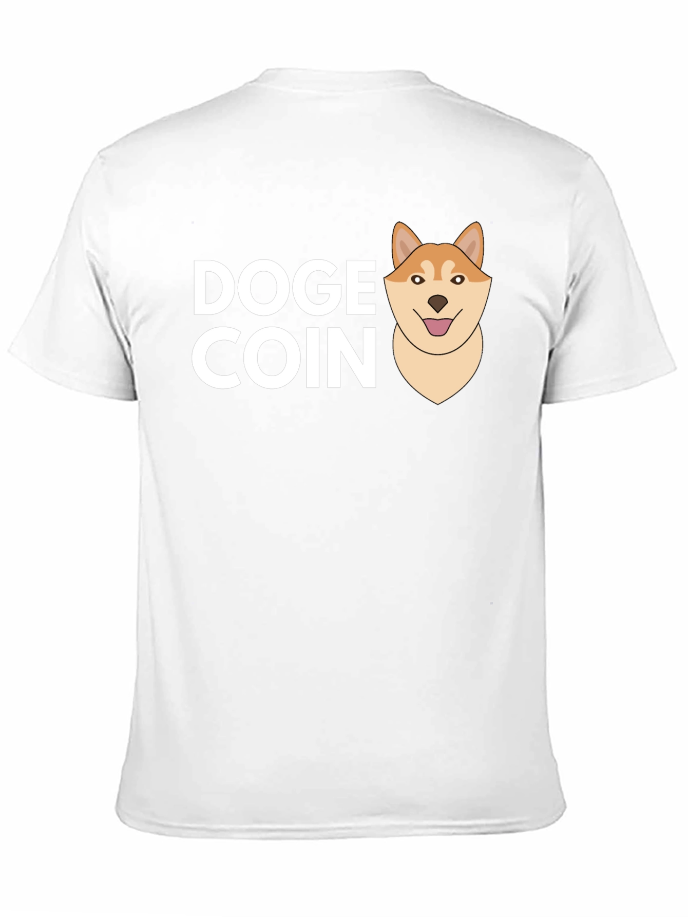 Doge Coin Black T-Shirt
