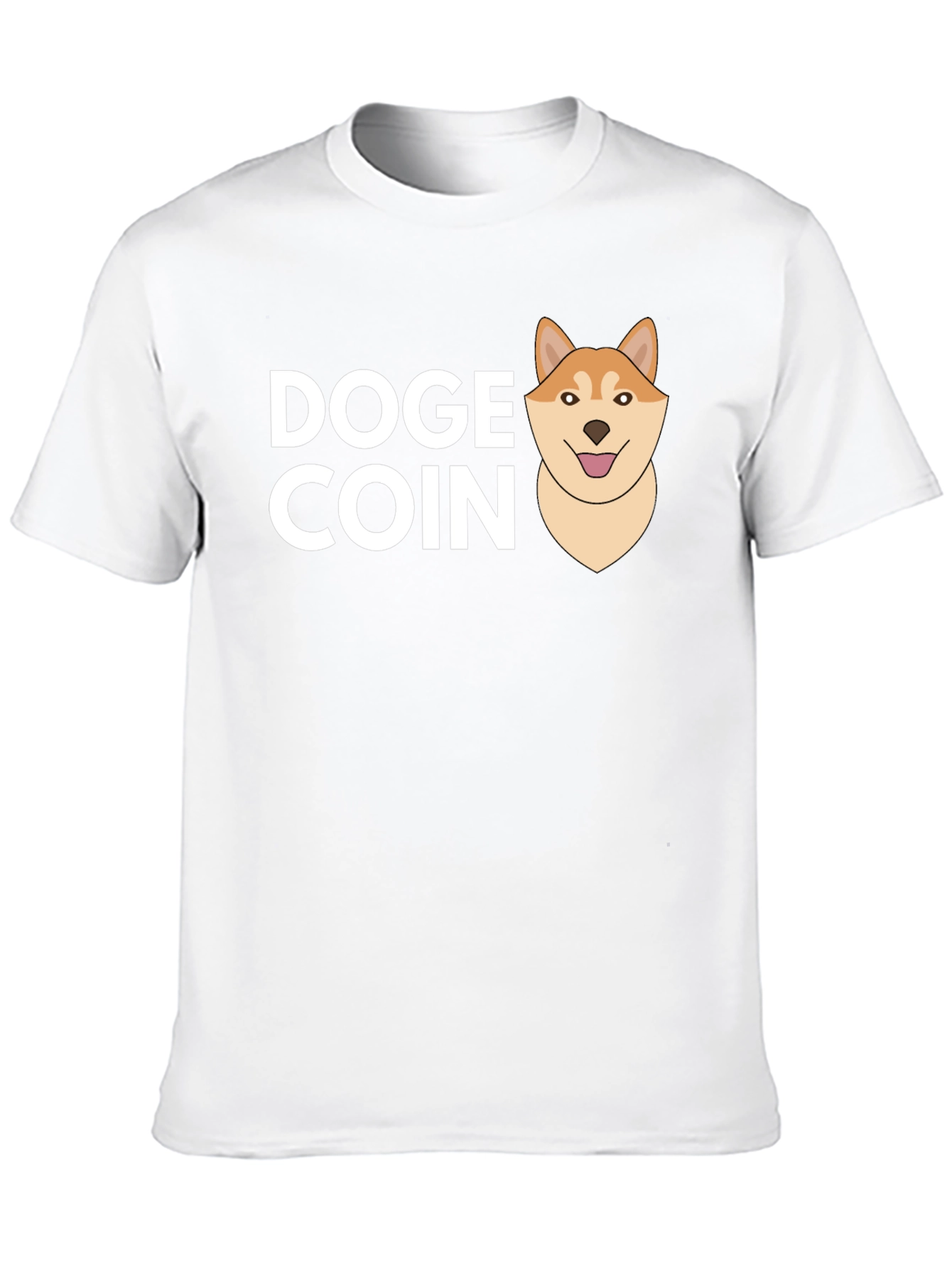 Doge Coin Black T-Shirt