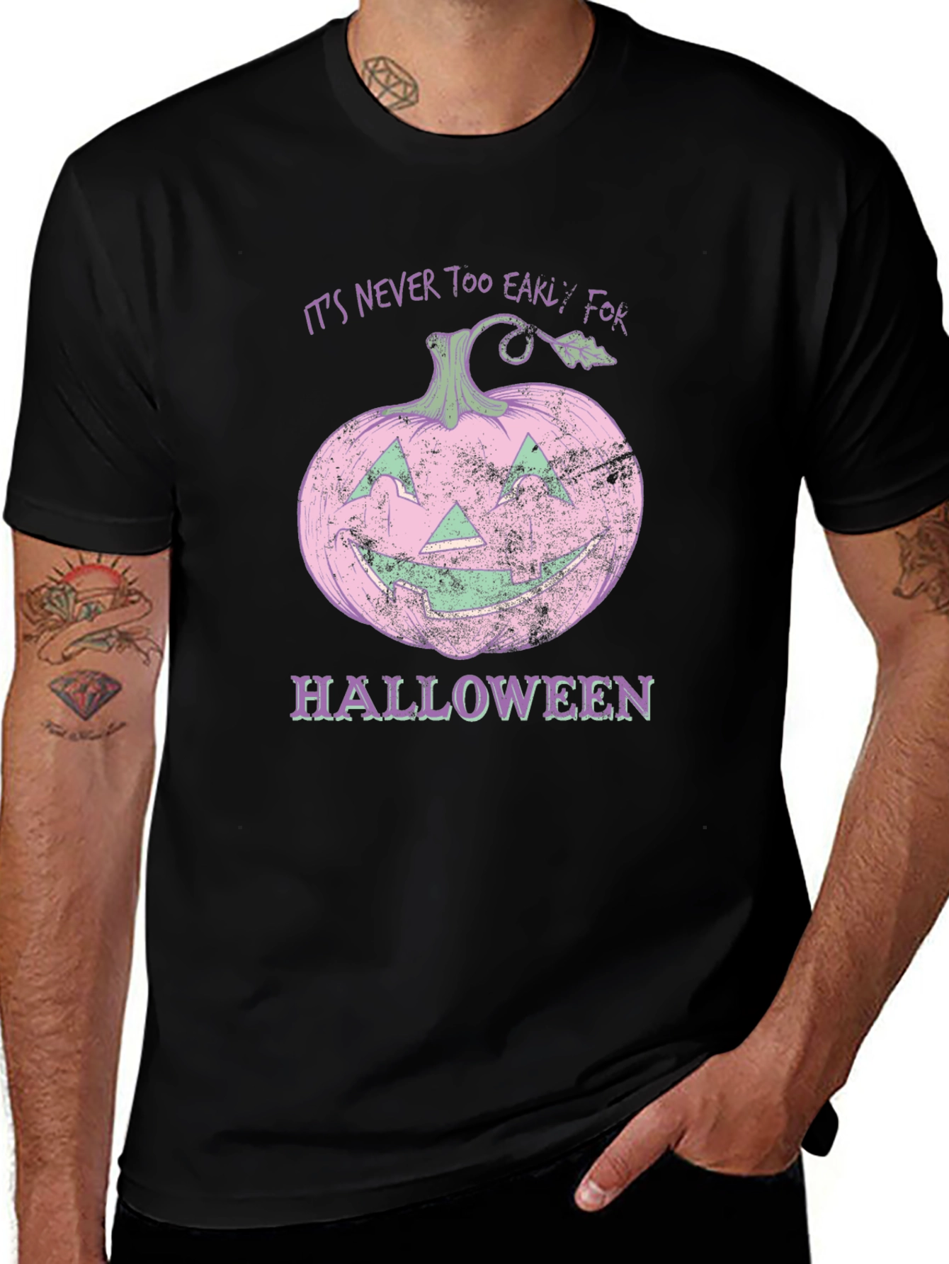 Halloween Pumpkin T-Shirt - Never Too Early