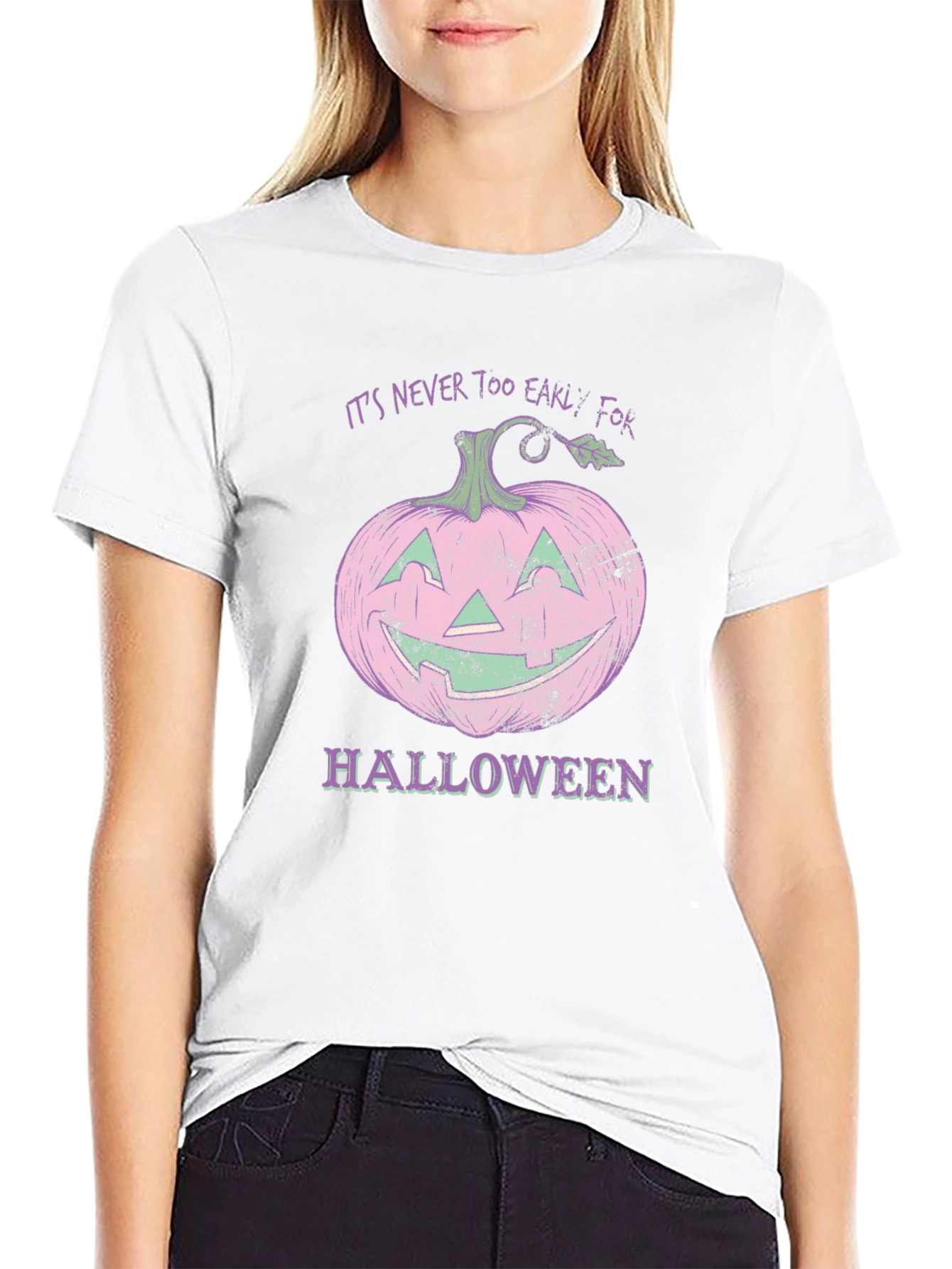 Halloween Pumpkin T-Shirt - Never Too Early