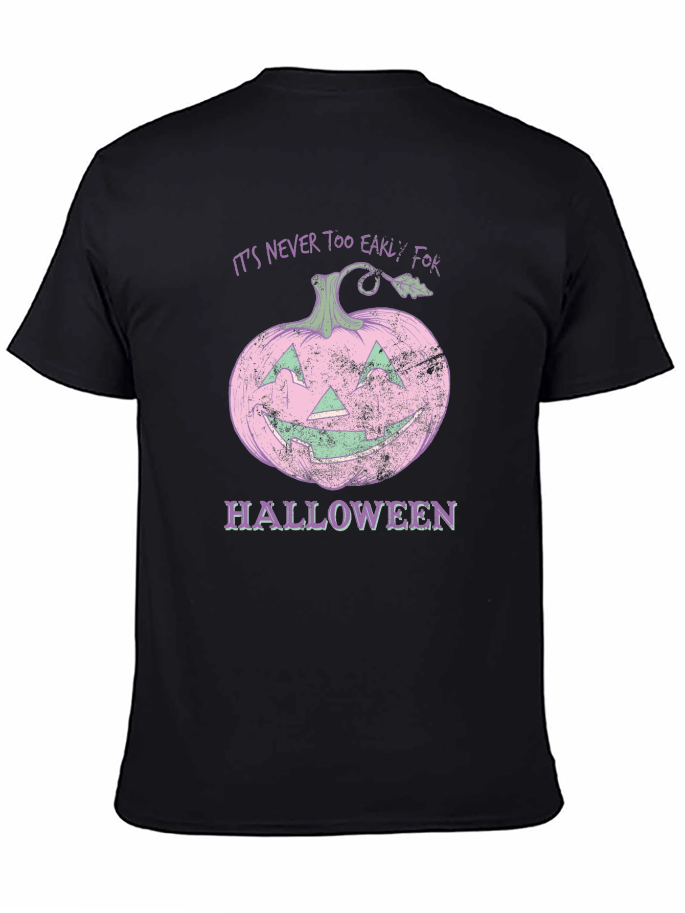 Halloween Pumpkin T-Shirt - Never Too Early