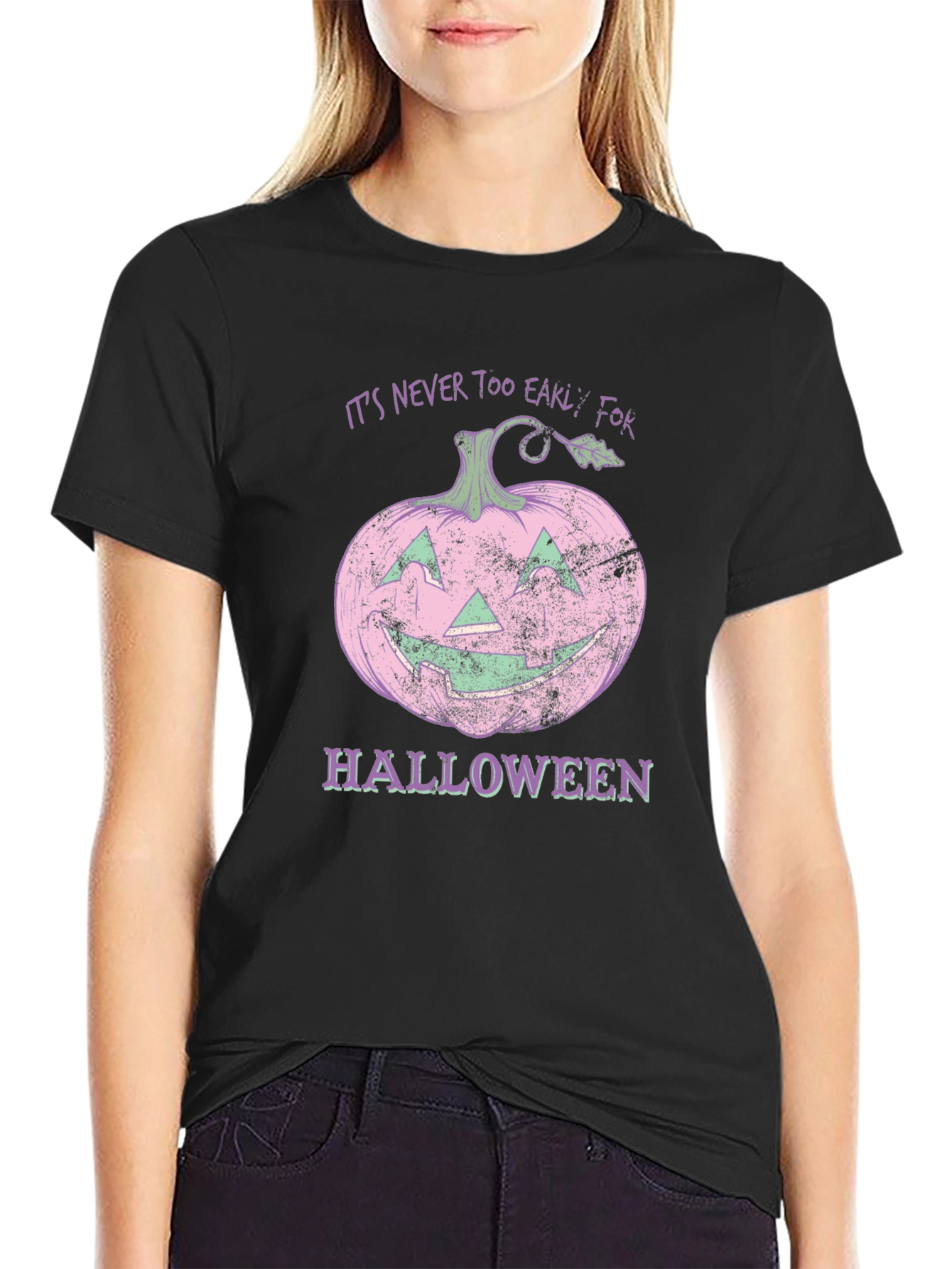 Halloween Pumpkin T-Shirt - Never Too Early
