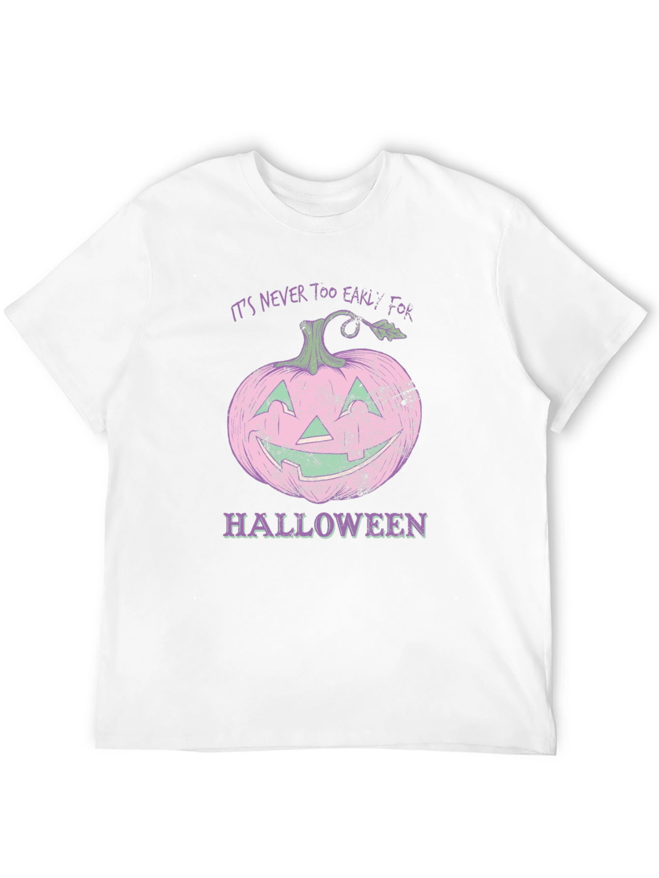 Halloween Pumpkin T-Shirt - Never Too Early