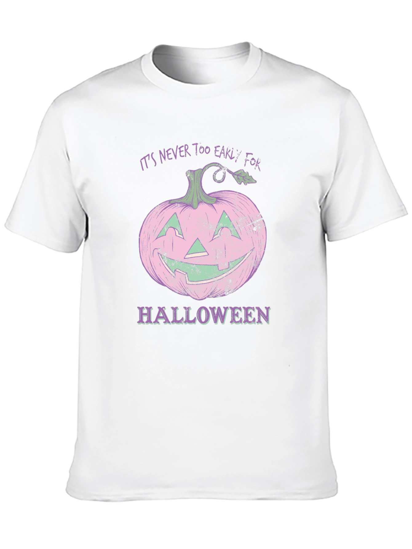 Halloween Pumpkin T-Shirt - Never Too Early