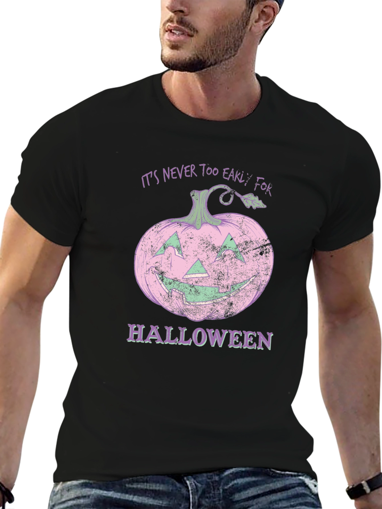 Halloween Pumpkin T-Shirt - Never Too Early